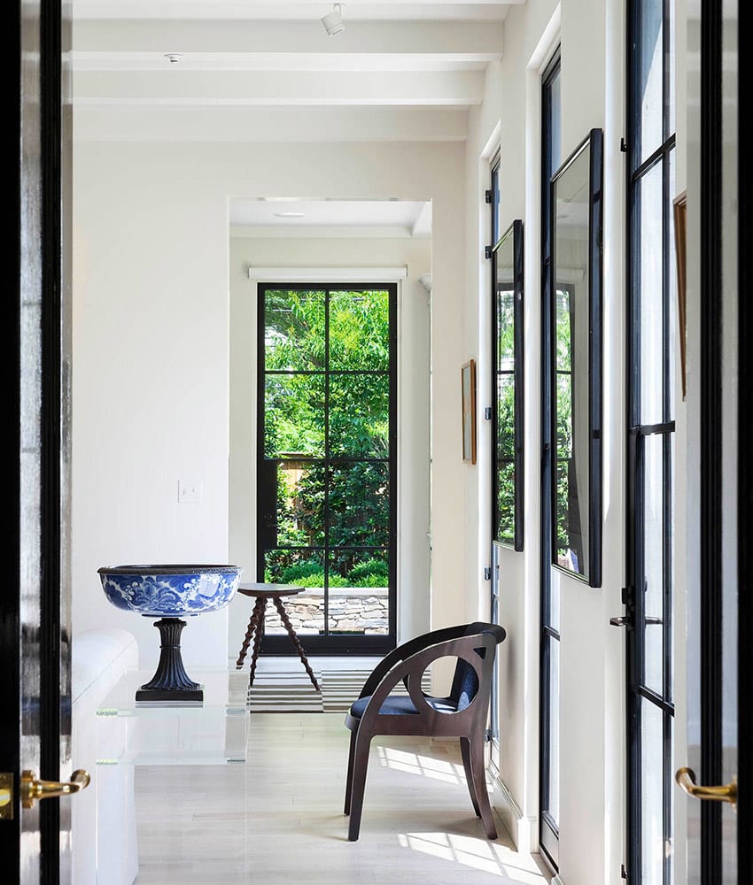 Hallway by Anne Decker Architects