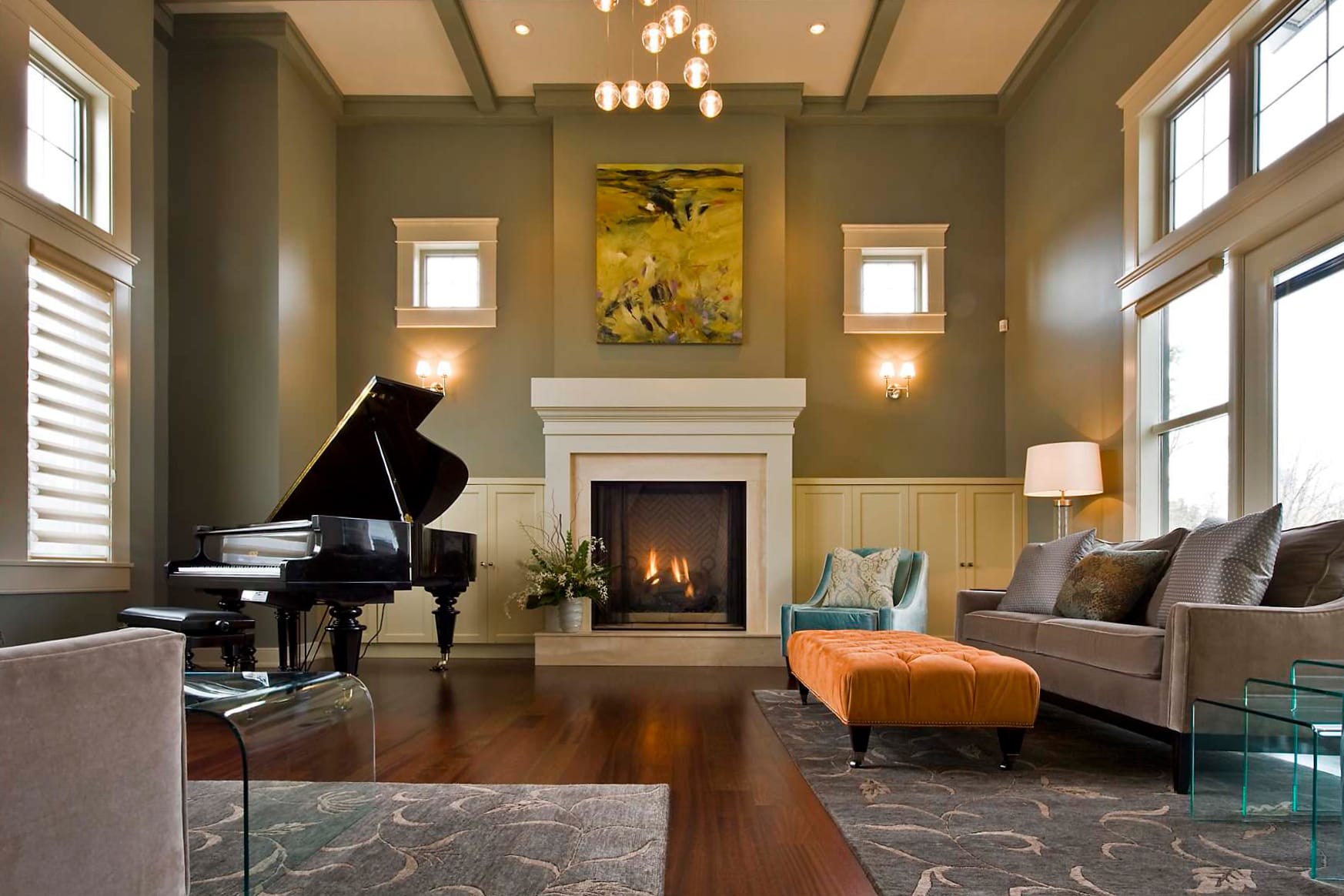 How To Decorate A Small Living Room With Baby Grand Piano | www ...