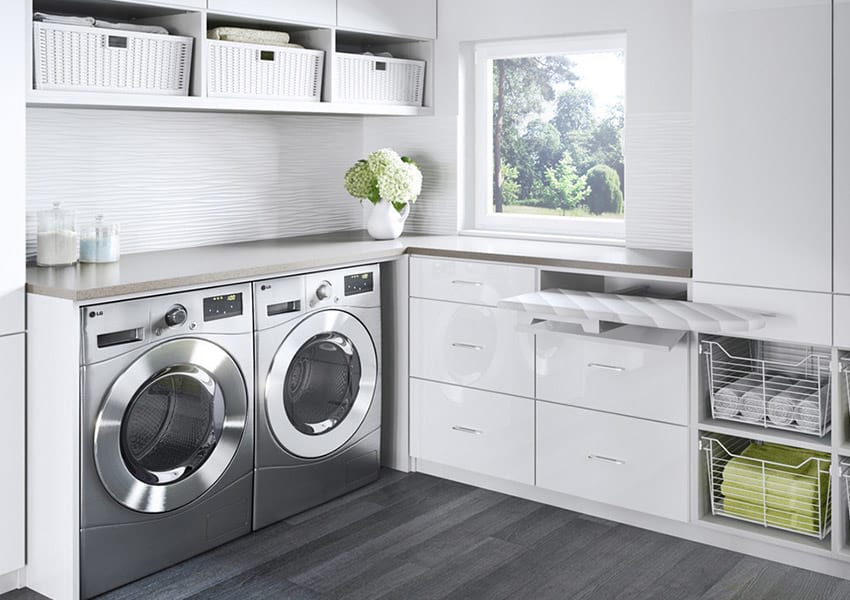laundry room by California Closets