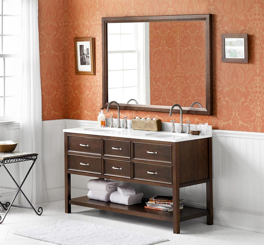 Ronbow Newcastle 60" Double Bowl Vanity