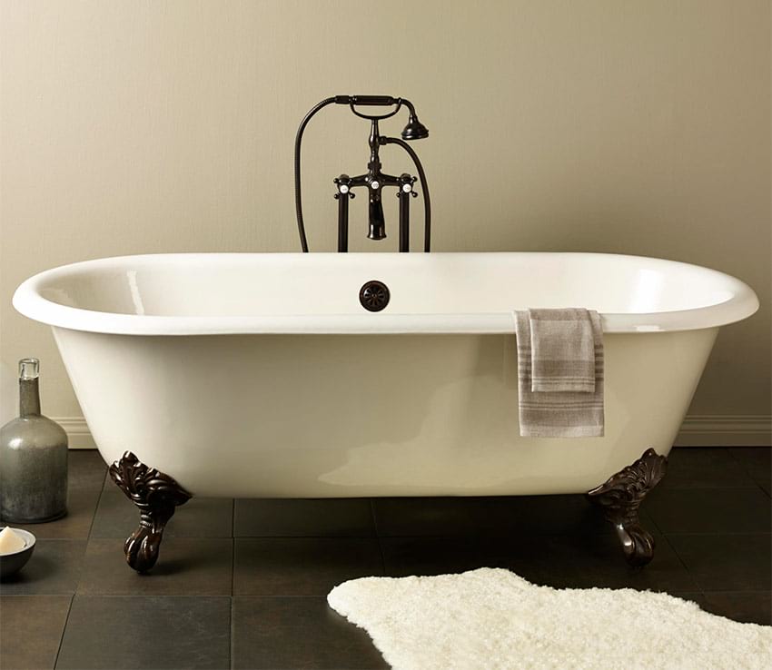 Cast Iron Tubs Everything You Need To, How To Remove Rust From Cast Iron Bathtub