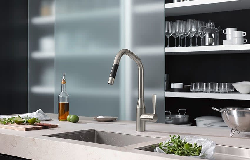 Dornbracht Sync Single Lever Mixer Pull Down Spray