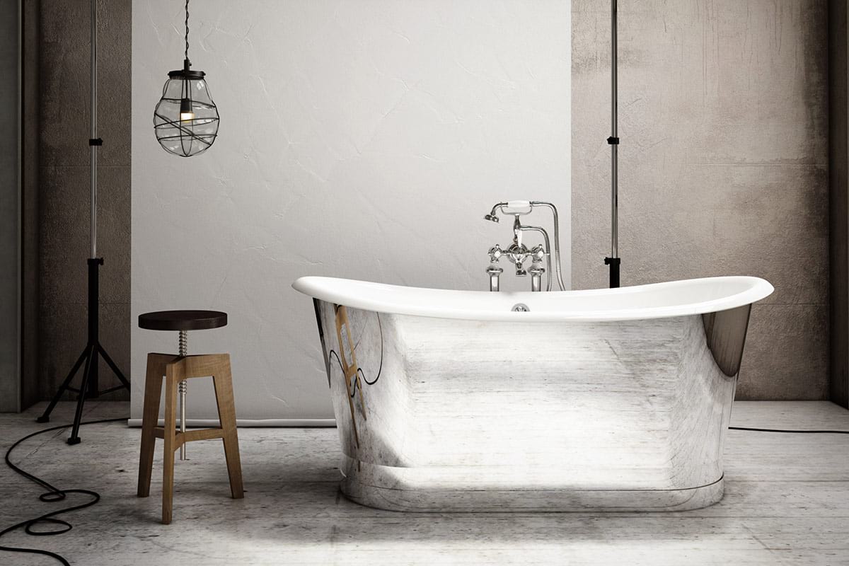 Cast iron hot sale bathtub