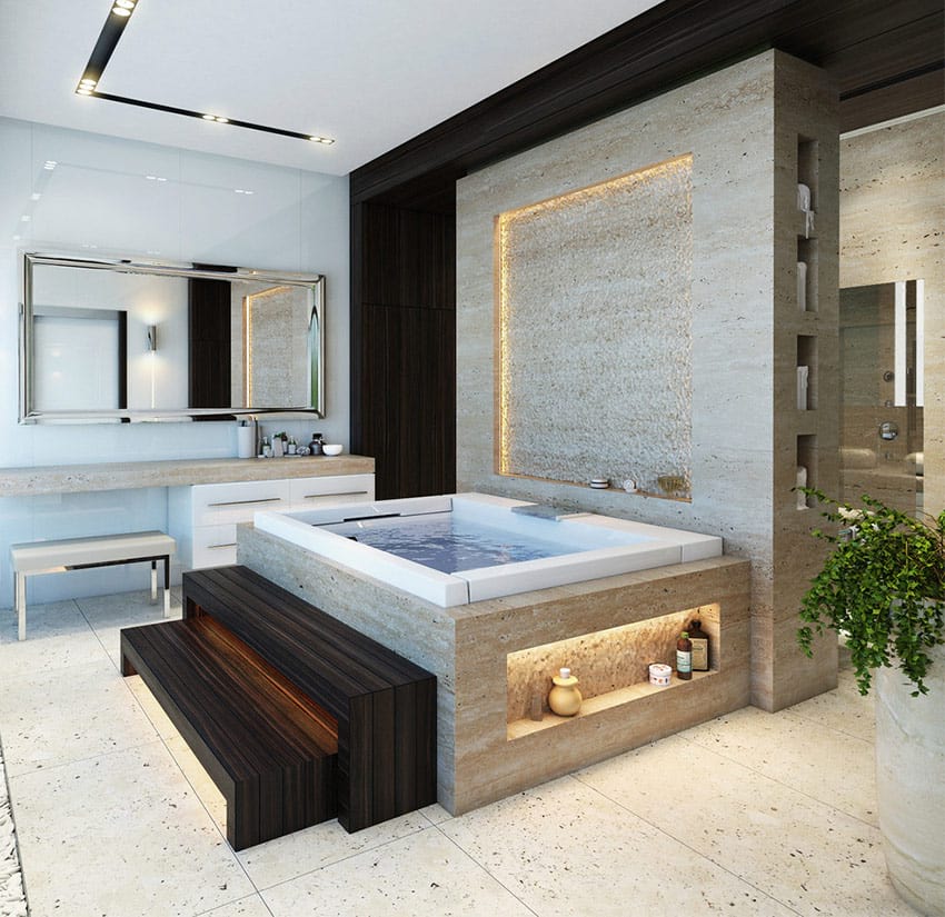 Drop In Tub Design Ideas