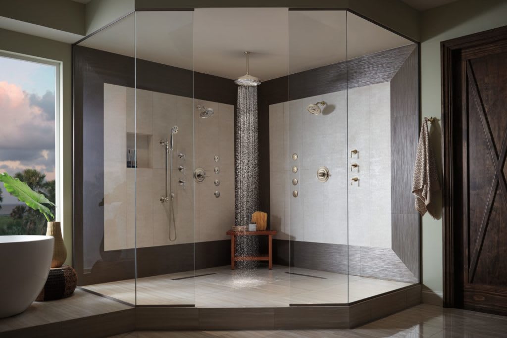 Brizo Sensori custom shower