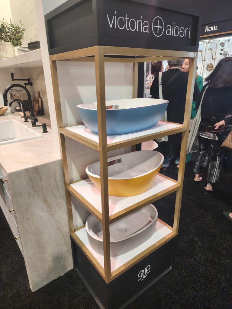 Victoria & Albert colorful sinks