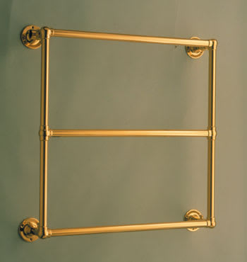 Antique brass towel warmer new arrivals