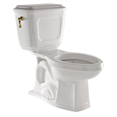 Rohl U Kit133 Stn Victorian Elongated Close Coupled Water Closet