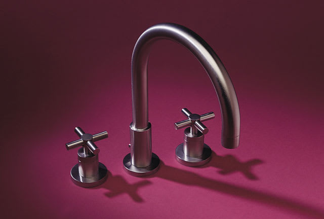 Newport Brass 990/04 Bathroom-Sink-faucets, Satin Brass (PVD)