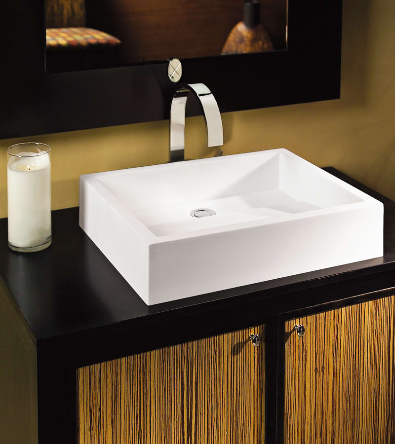 Mti Mtcs712 Boutique Collection Wymara Solid Surface Above Counter Undermount Lavatory Basin Qualitybath Com