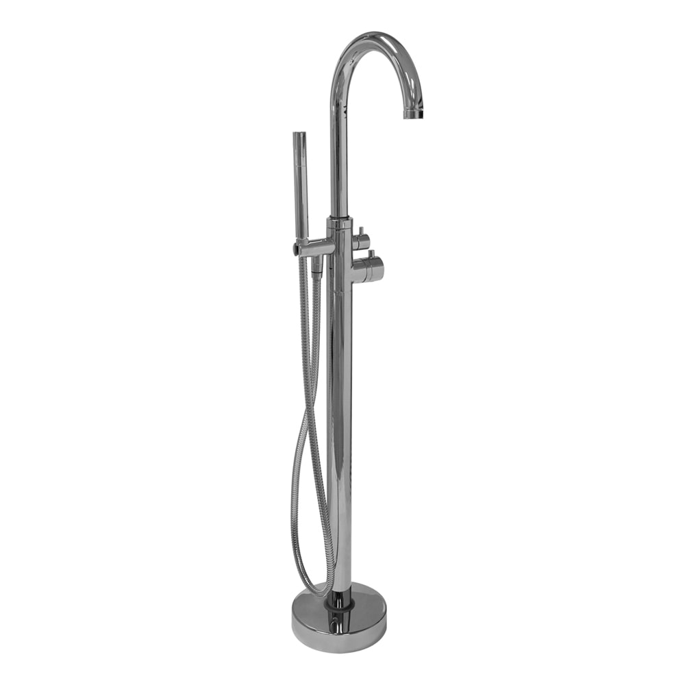 Alfi Brand AB2875-BN Brushed Nickel Free Standing Floor Mounted Bath Tub Filler