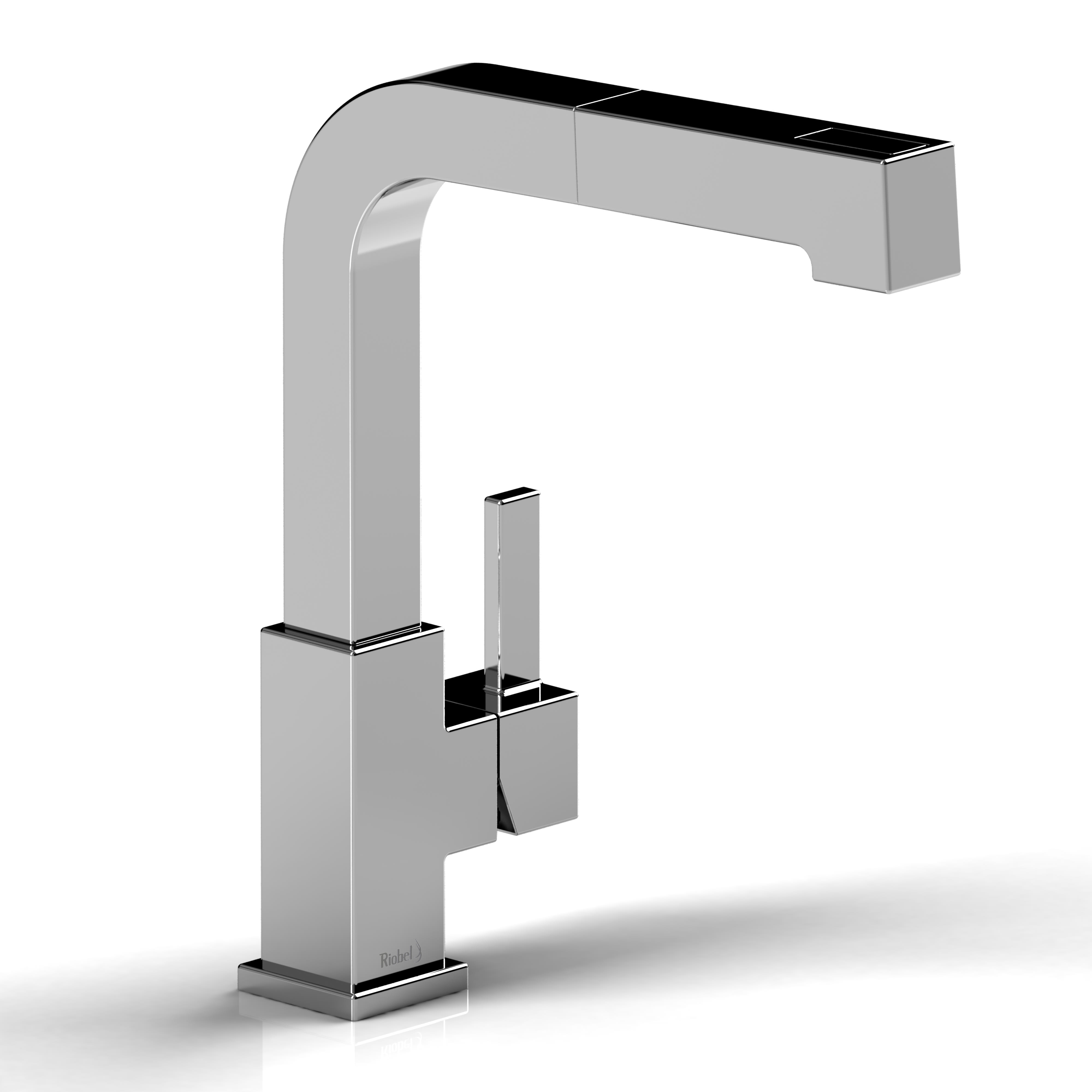 Riobel MZ101SS Mizo Single Hole Kitchen Faucet With Spray Riobel MZ101SS Mizo Single Hole Kitchen Faucet With Spray
