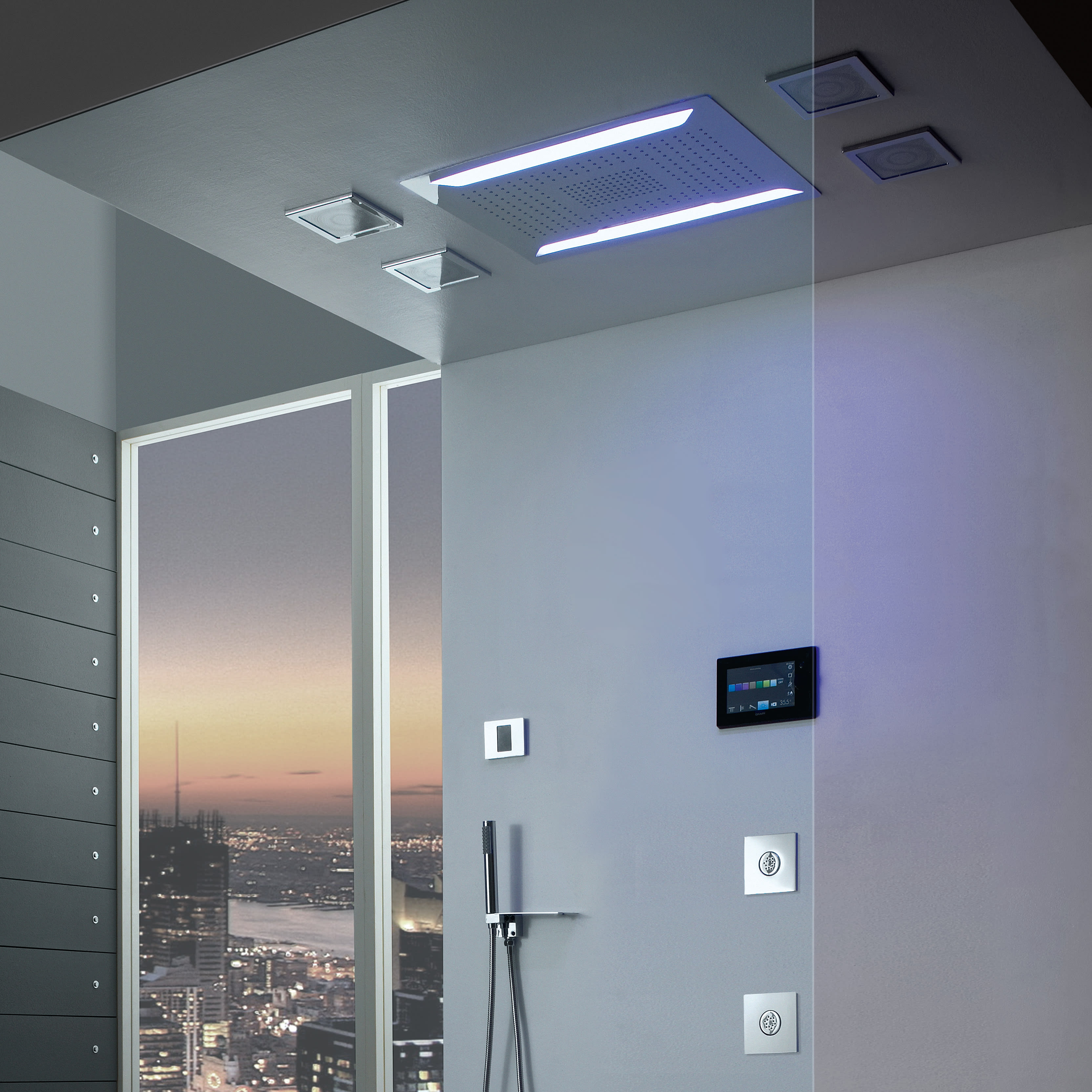 Graff G-8221 Aqua-Sense Ceiling-Mount Showerhead