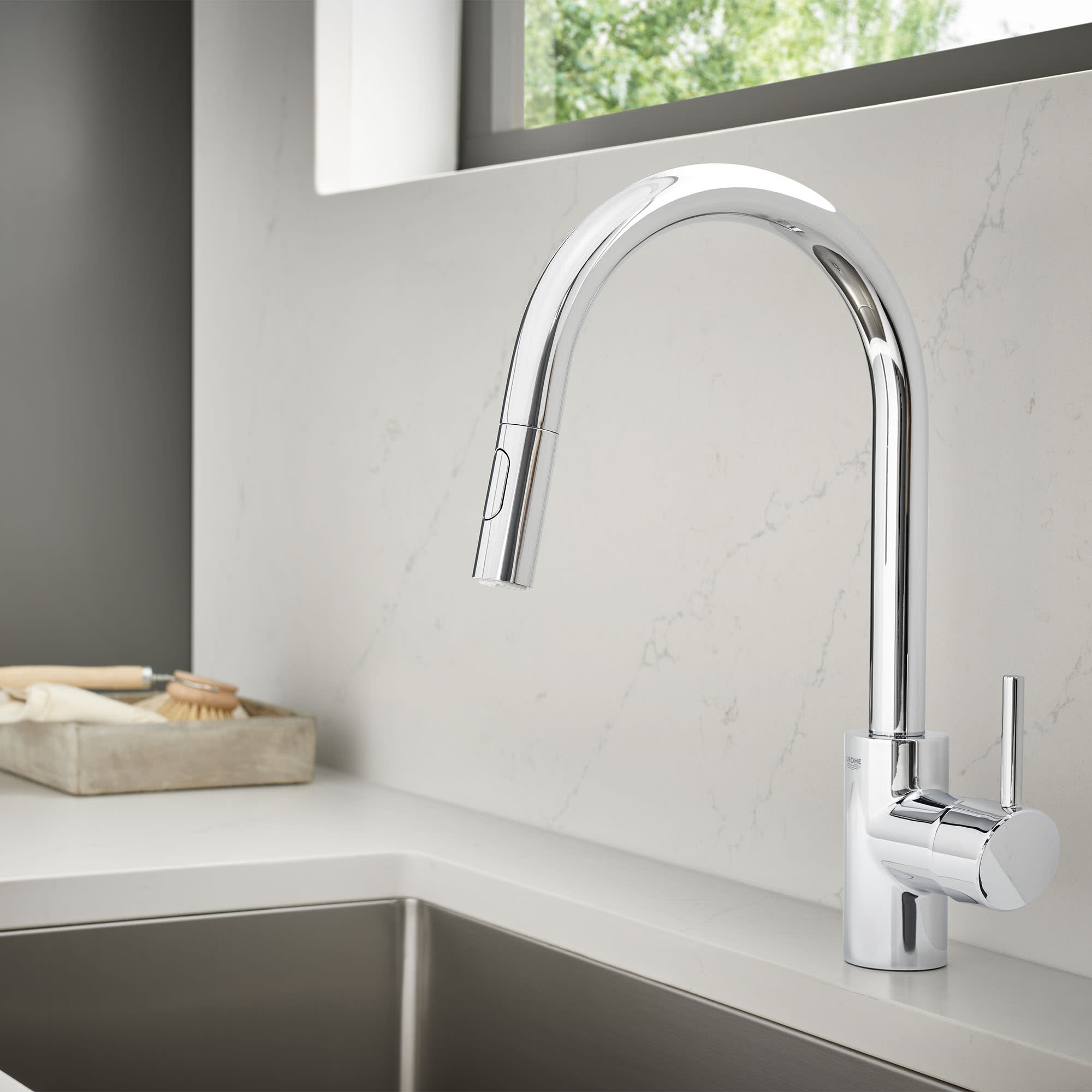 ぞうきち ③⑨⑩⑪⑰ Grohe 32665 Concetto Dual Spray Pull Down | QualityBath.com