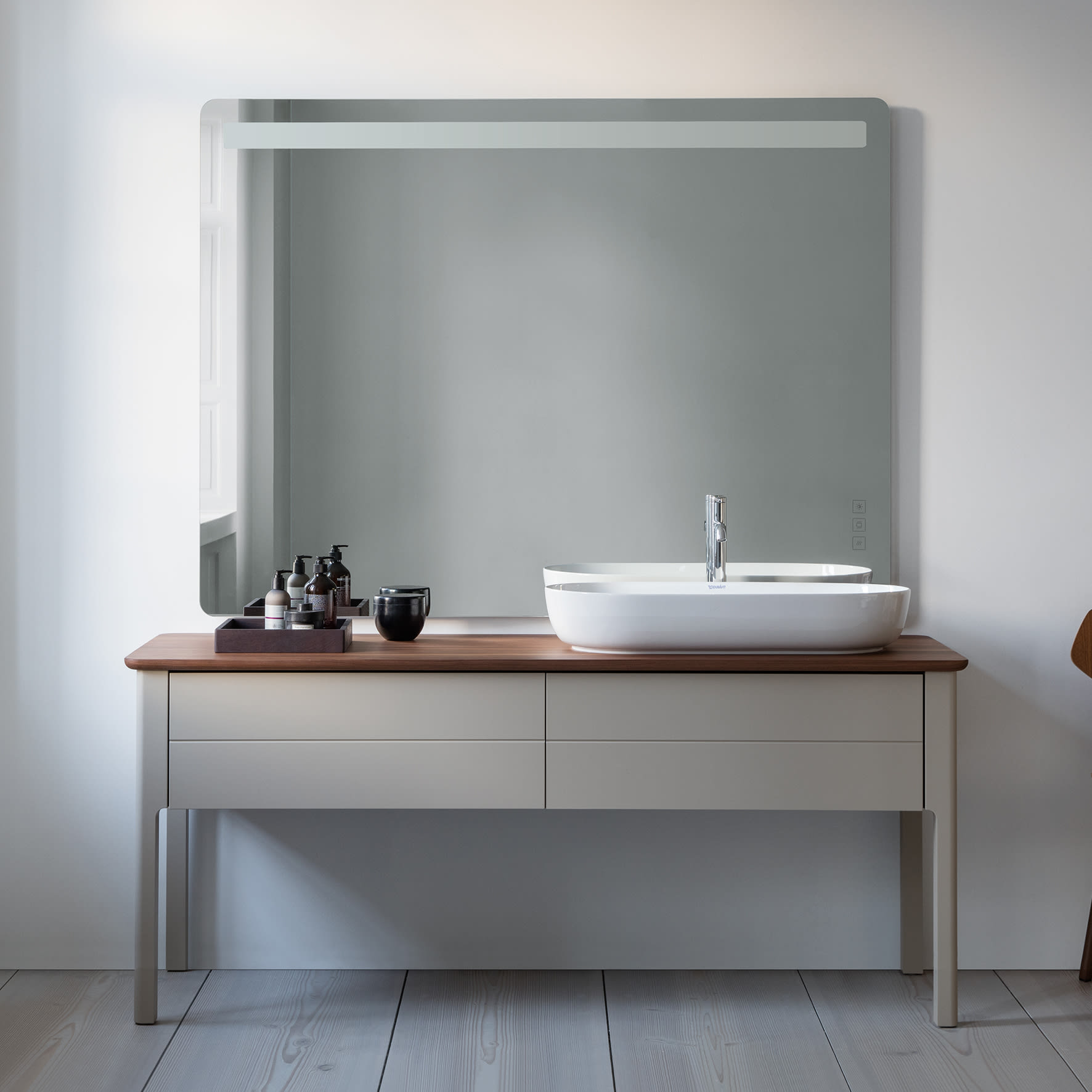 Duravit lu9563 Luv 70-1/4" Bathroom Vanity | QualityBath.com