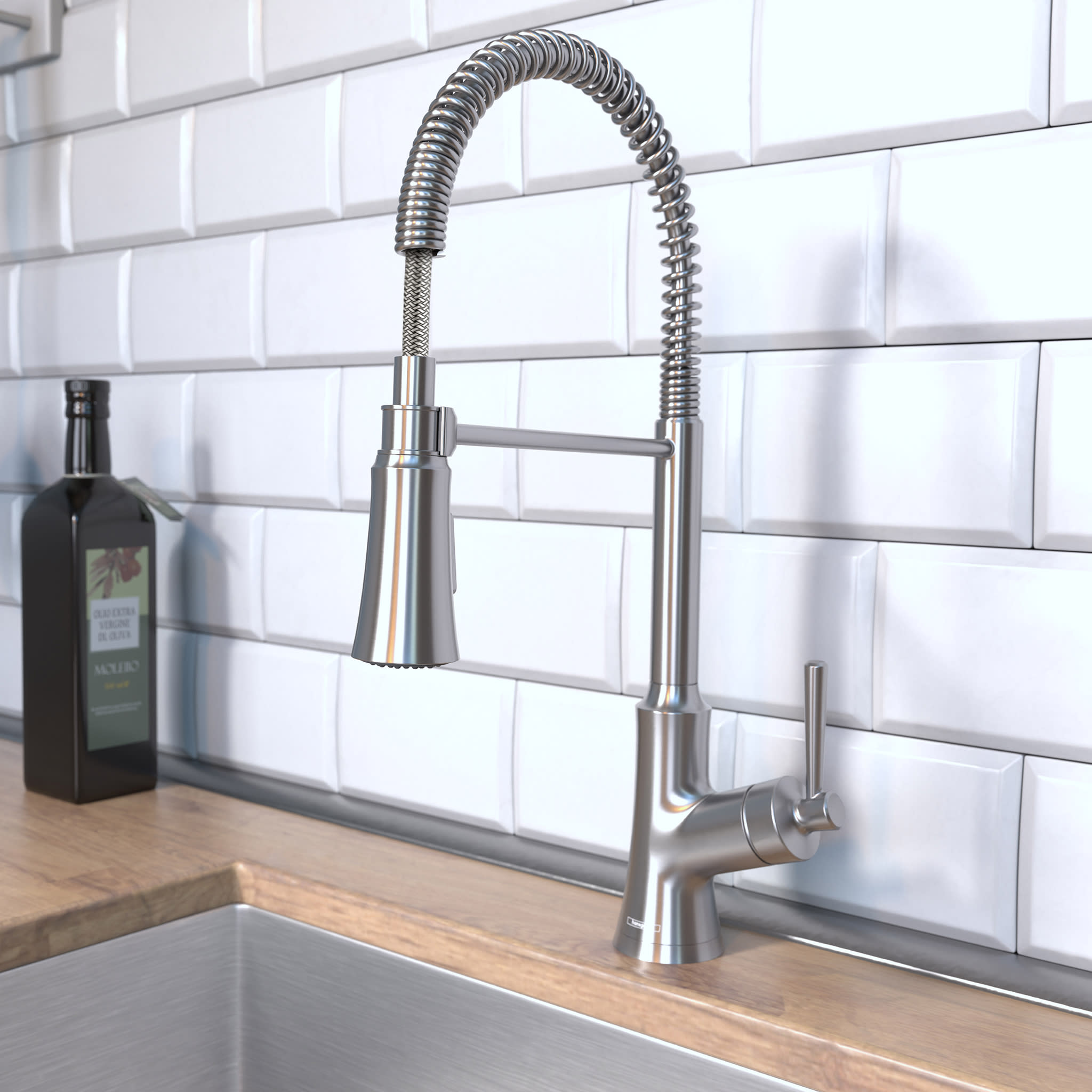 Hansgrohe 04792 Joleena Semi-Pro Kitchen Faucet | QualityBath.com