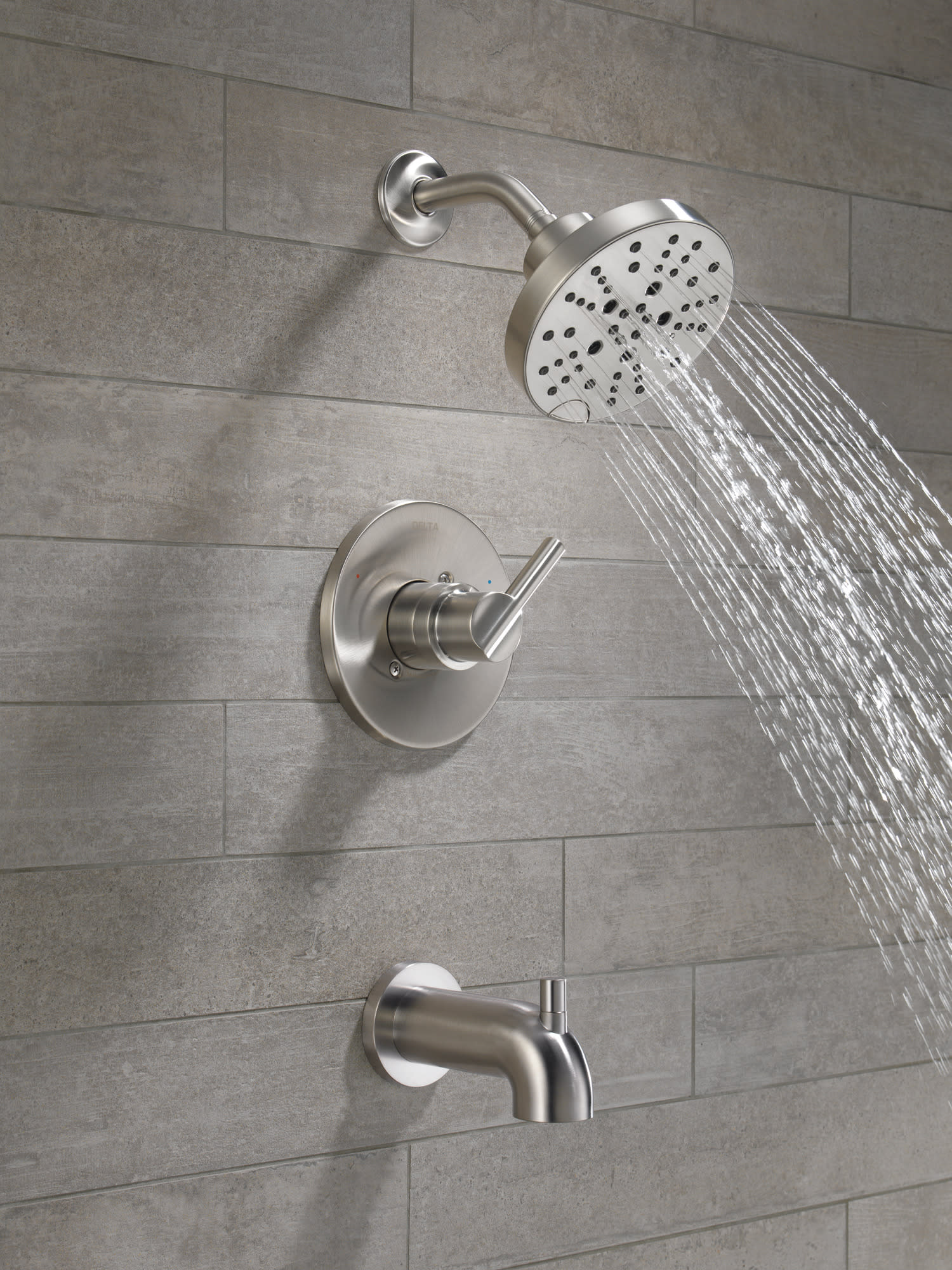 Monitor® 14 Series H2Okinetic® Tub and Shower in Matte Black