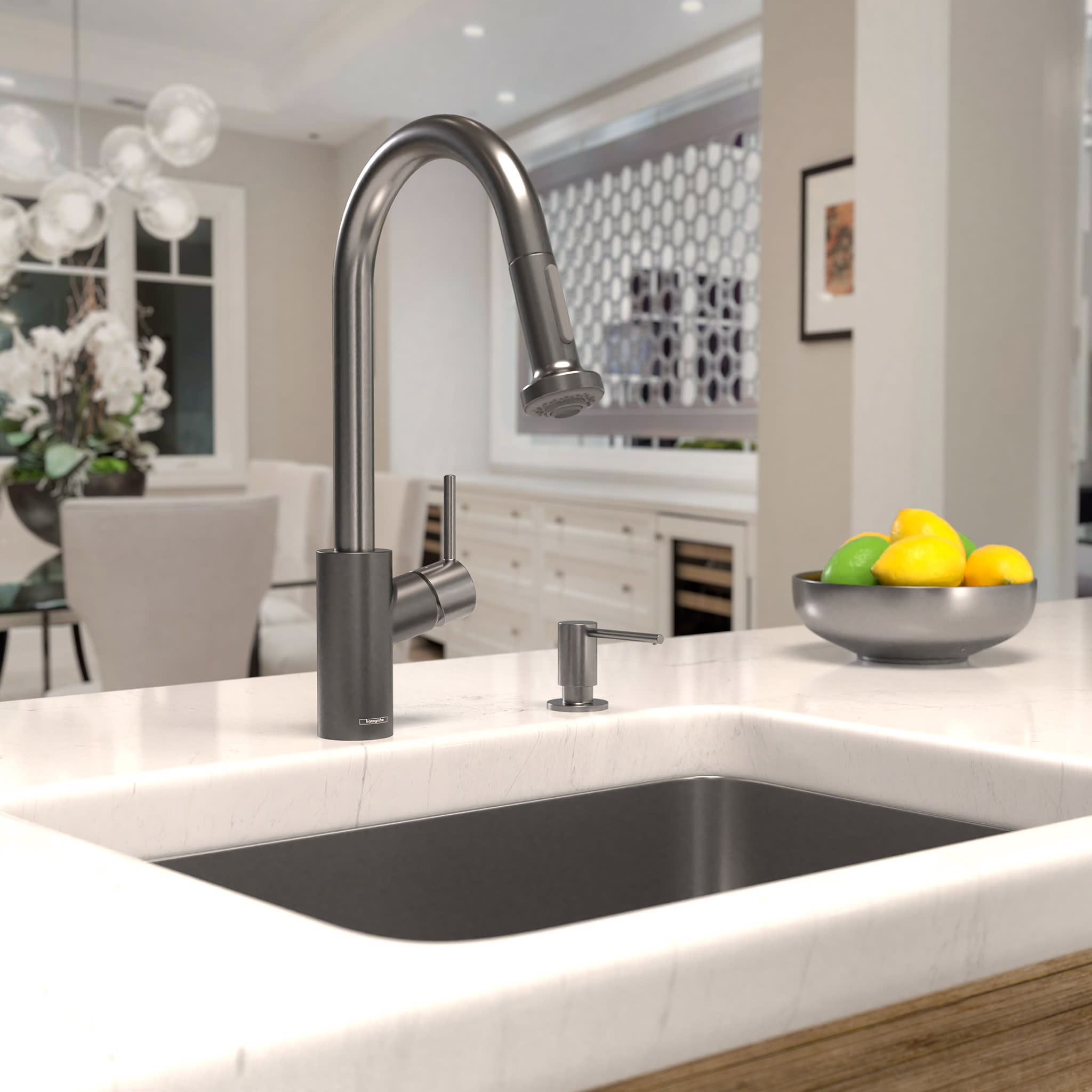 Hansgrohe 14877 Talis S Kitchen Faucet | QualityBath.com