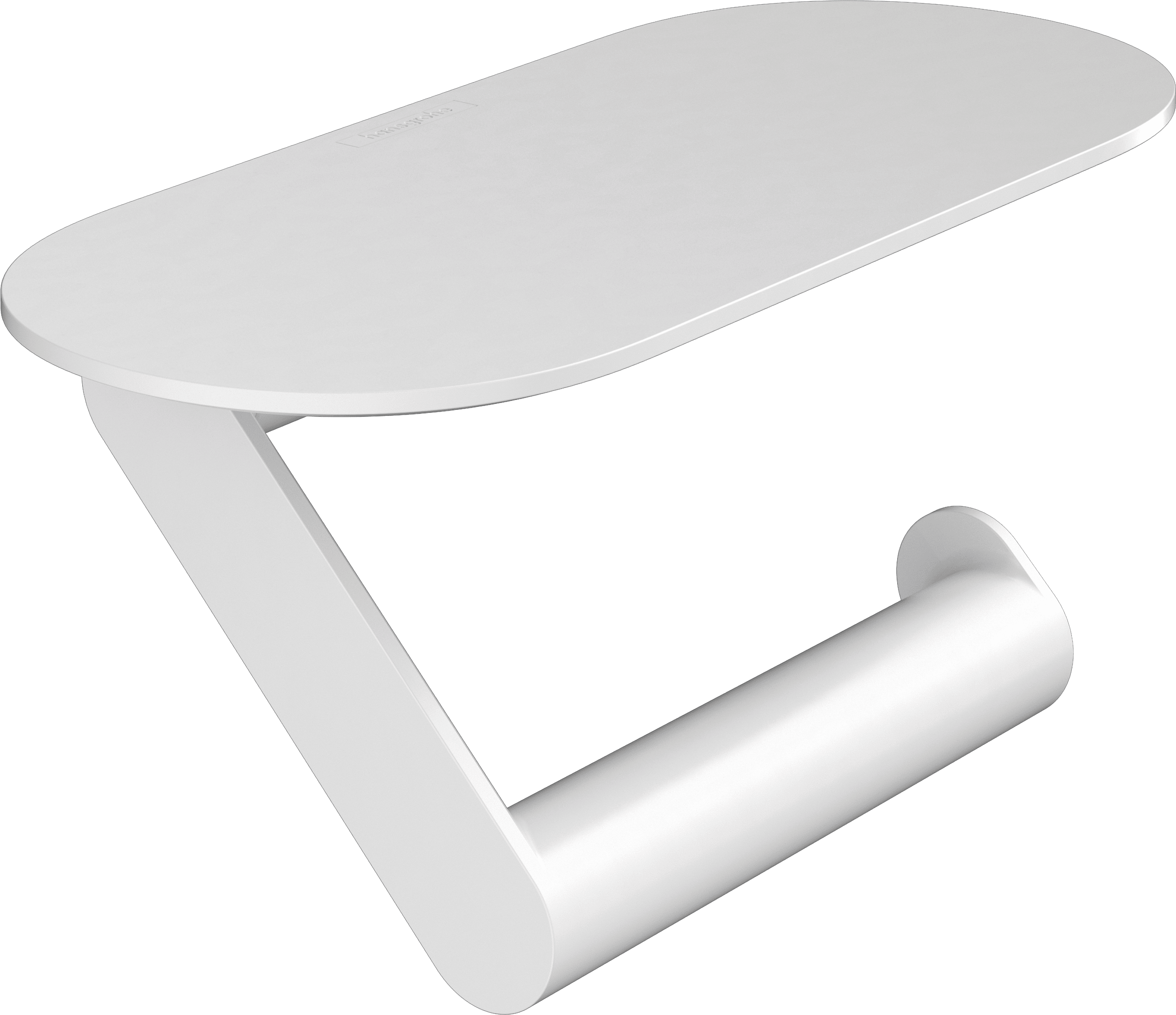 Hansgrohe 27928670 WallStoris Toilet Paper Holder with Shelf in