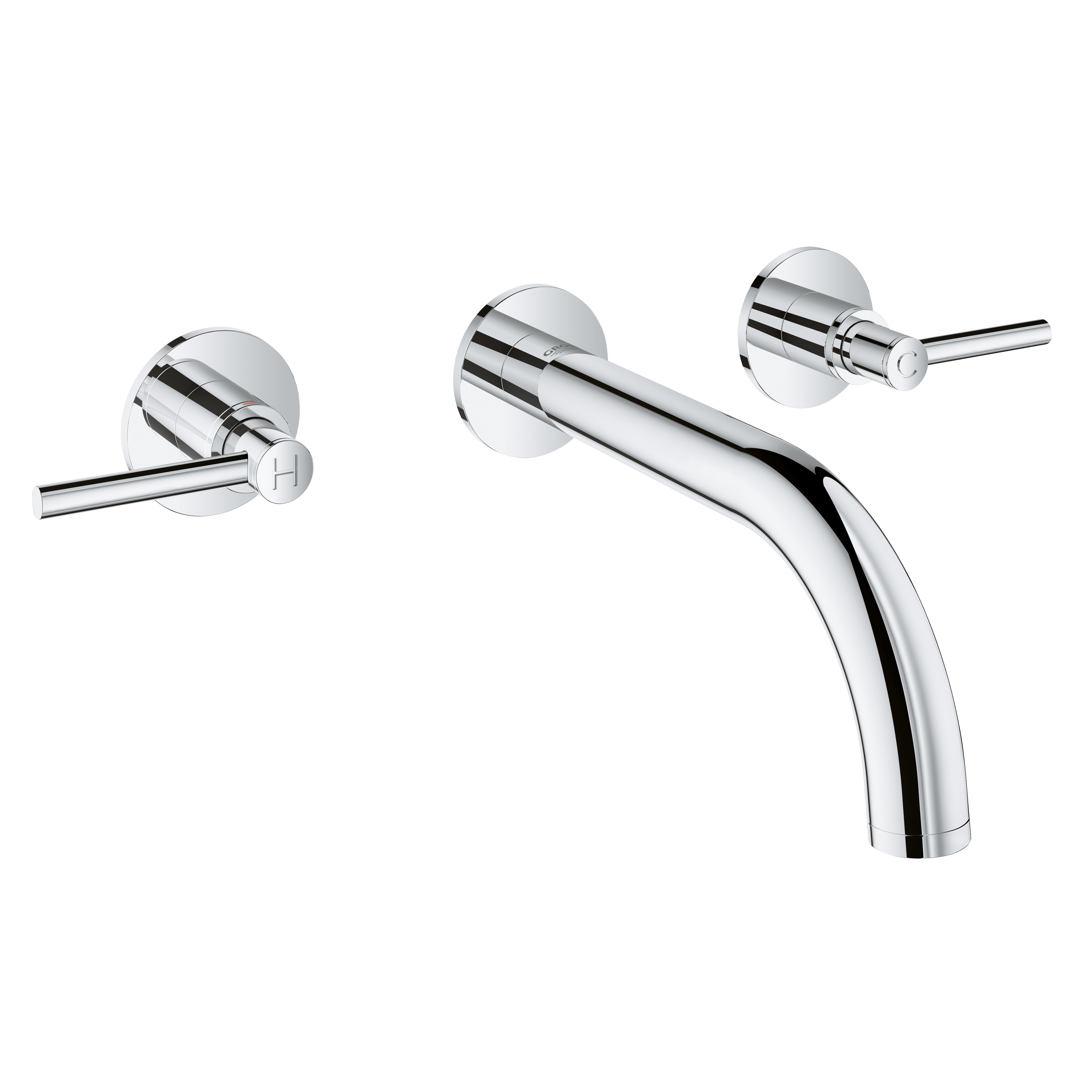 Grohe 20173 Atrio New Wall Mount Vessel Faucet Trim Qualitybath Com