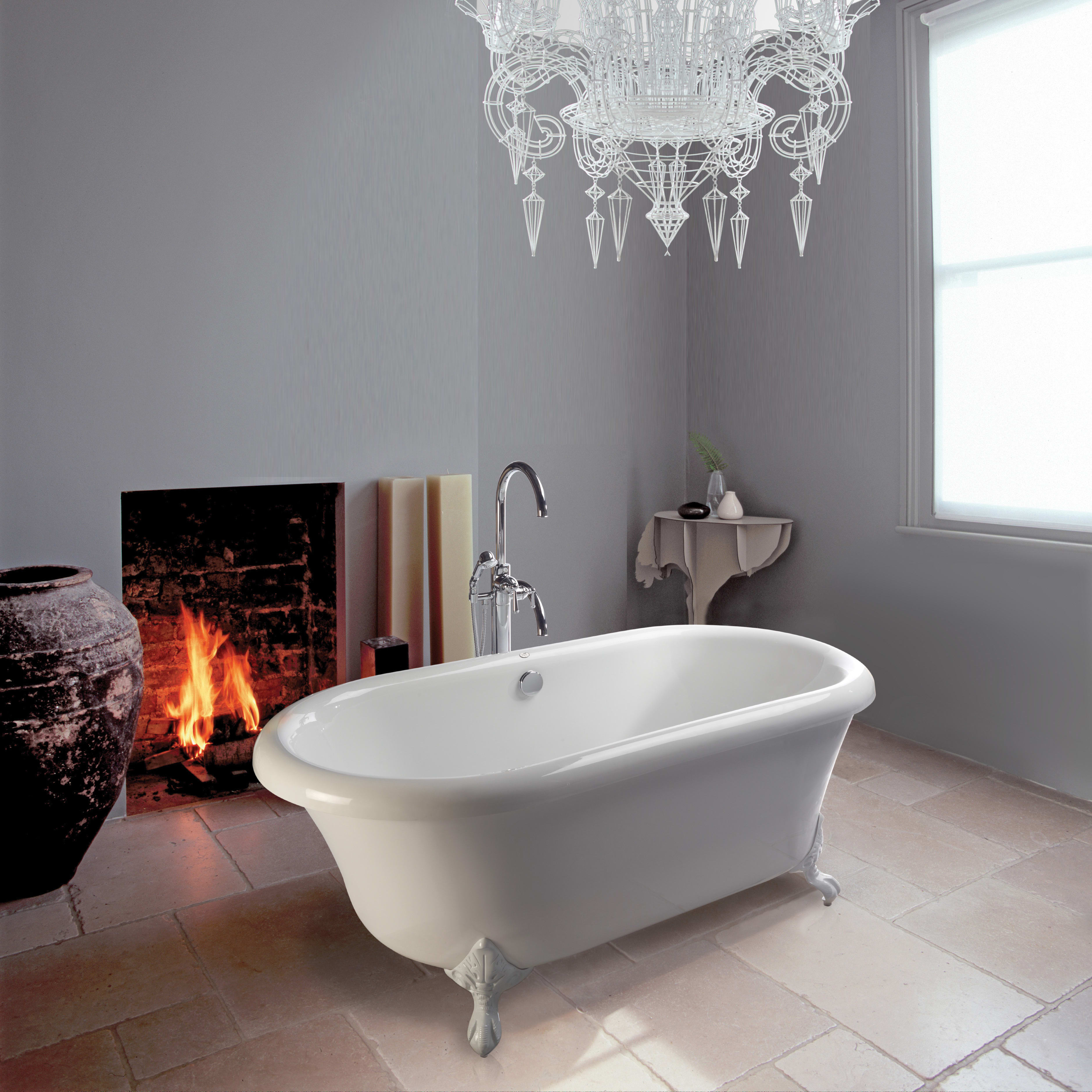 Classic Porcelain Mini Bathtub - Golden Gait Mercantile