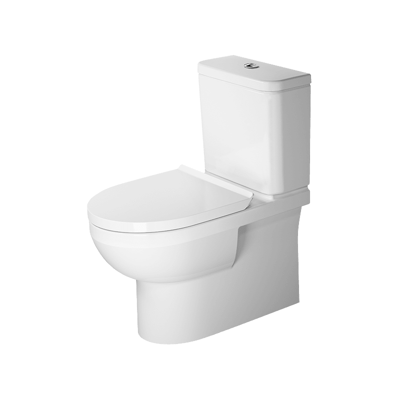 Bubu① J726 Duravit 2182090092 No.1 Floorstanding Two Piece Rimless Toilet