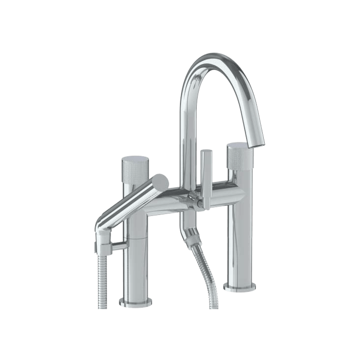 Watermark 22 8 2 Titanium Deck Mount Tub Filler With Hand Shower