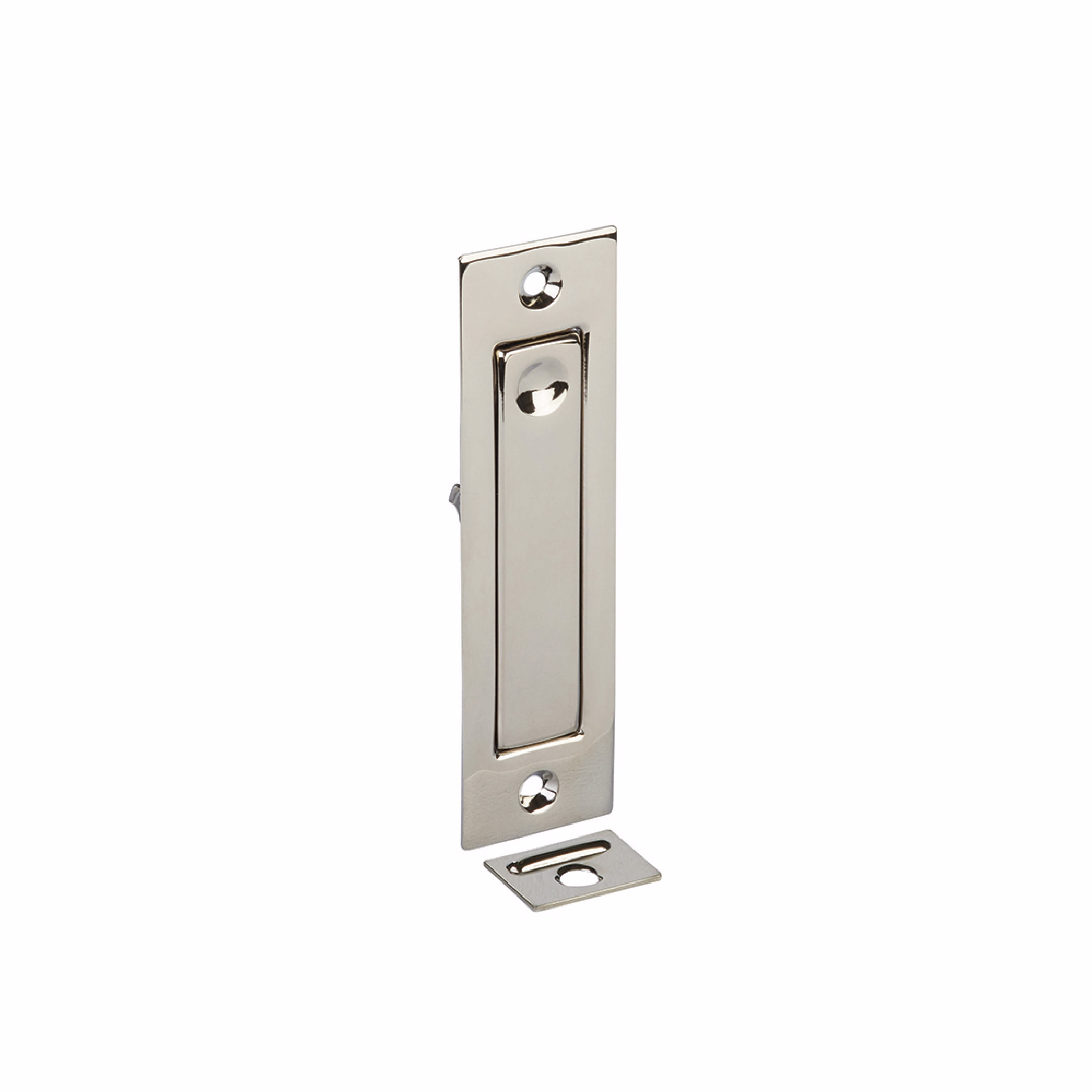 Emtek 2220US14 Modern Rectangular Jamb Bolt | QualityBath.com