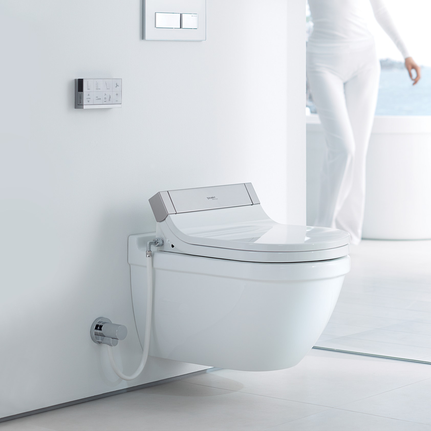 Duravit 2226090092 610000 SET Wall Mounted Toilet With Sensowash