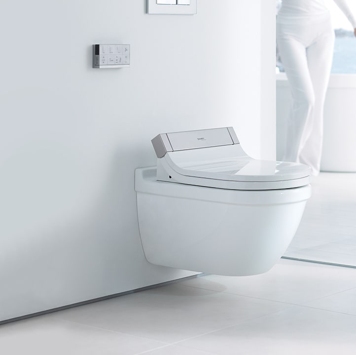 Duravit 2226590092+610001 SET Wall Mounted Toilet Set With  