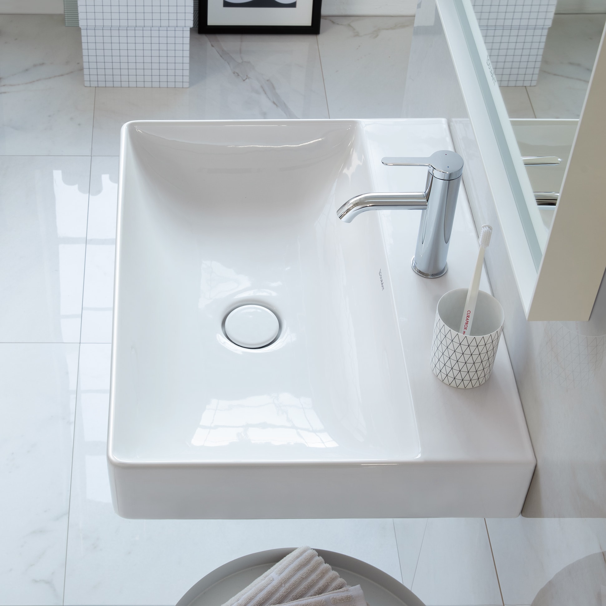 Duravit 235360 Durasquare Furniture Washbasin | QualityBath.com