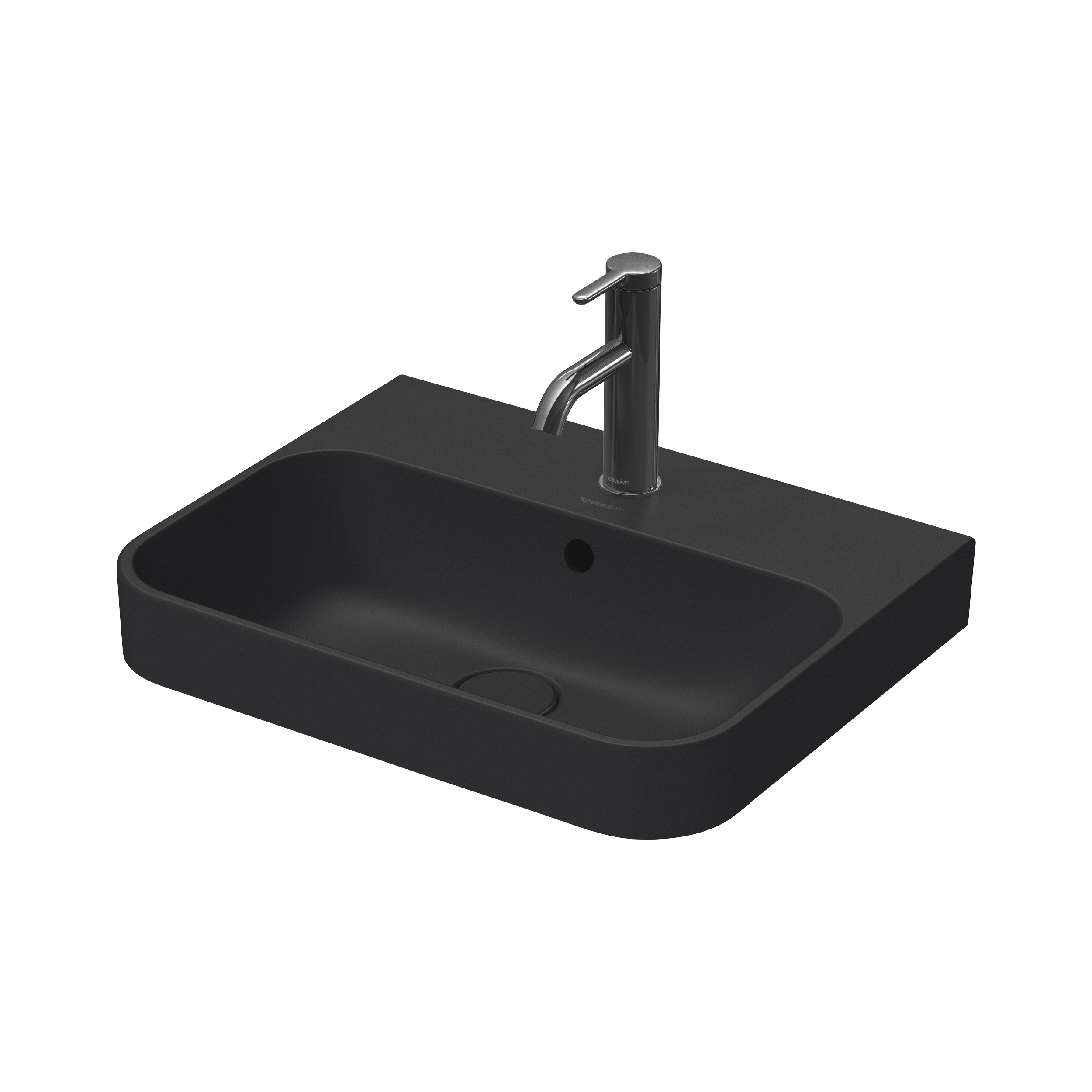 深月 Duravit 236050 Happy D.2 Plus Washbowl-Ground | QualityBath.com