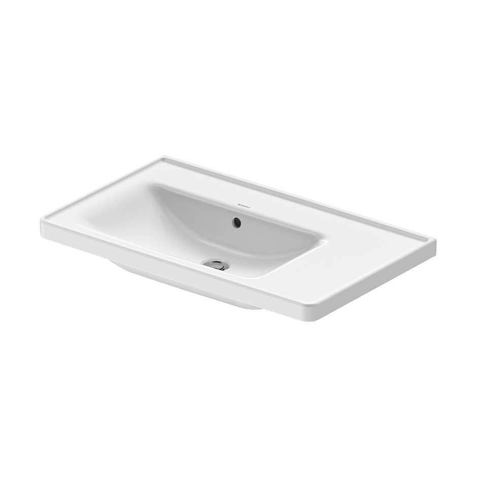 Duravit 236980 D-Neo Furniture Washbasin Asymmetric | QualityBath.com
