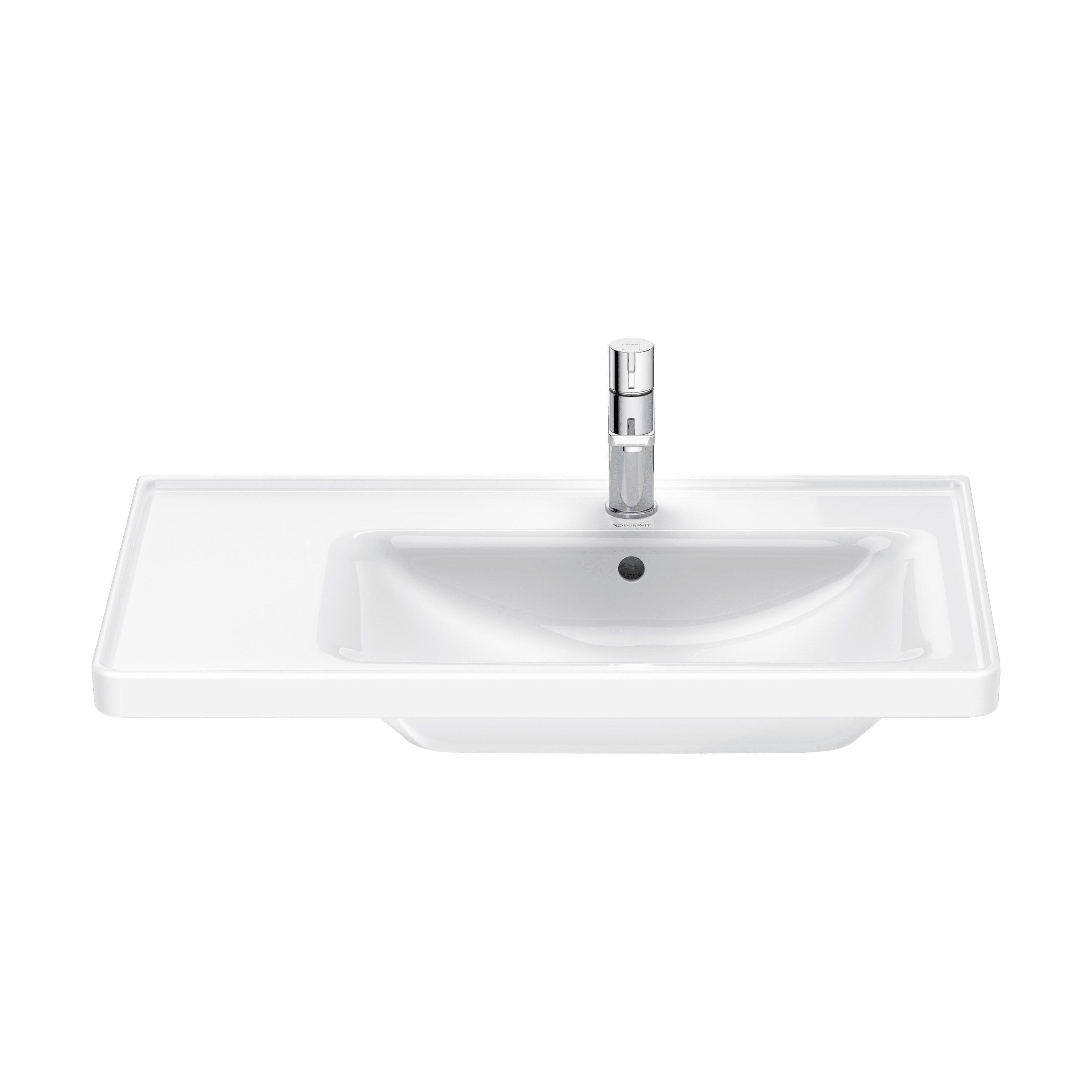 Duravit 237080 D-Neo Furniture Washbasin-Asymmetric | QualityBath.com