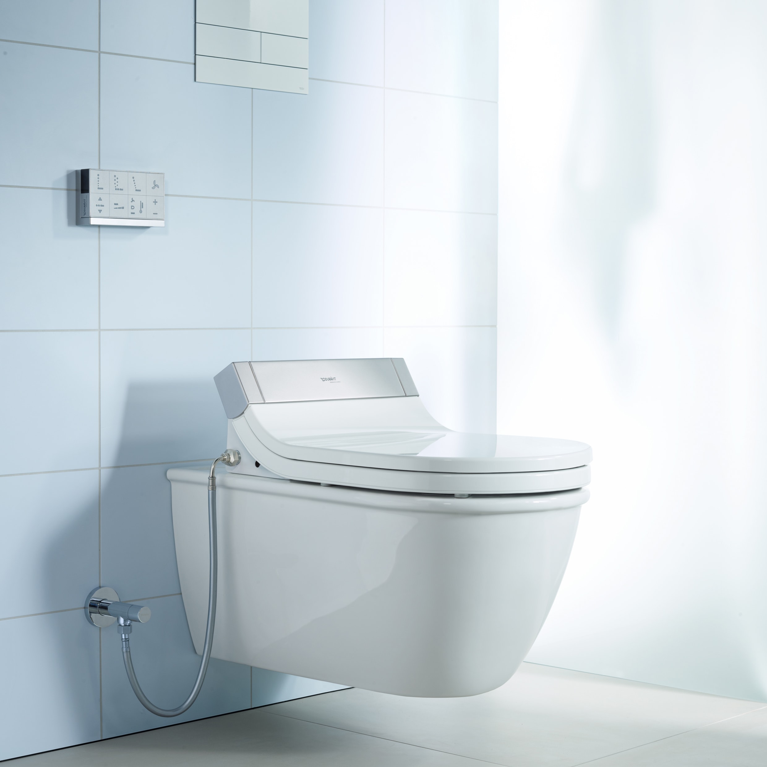 Klem Vete kant Duravit 2544090092+610000 SET Wall Mounted Toilet Set With Sensowash Starck  Seat | QualityBath.com