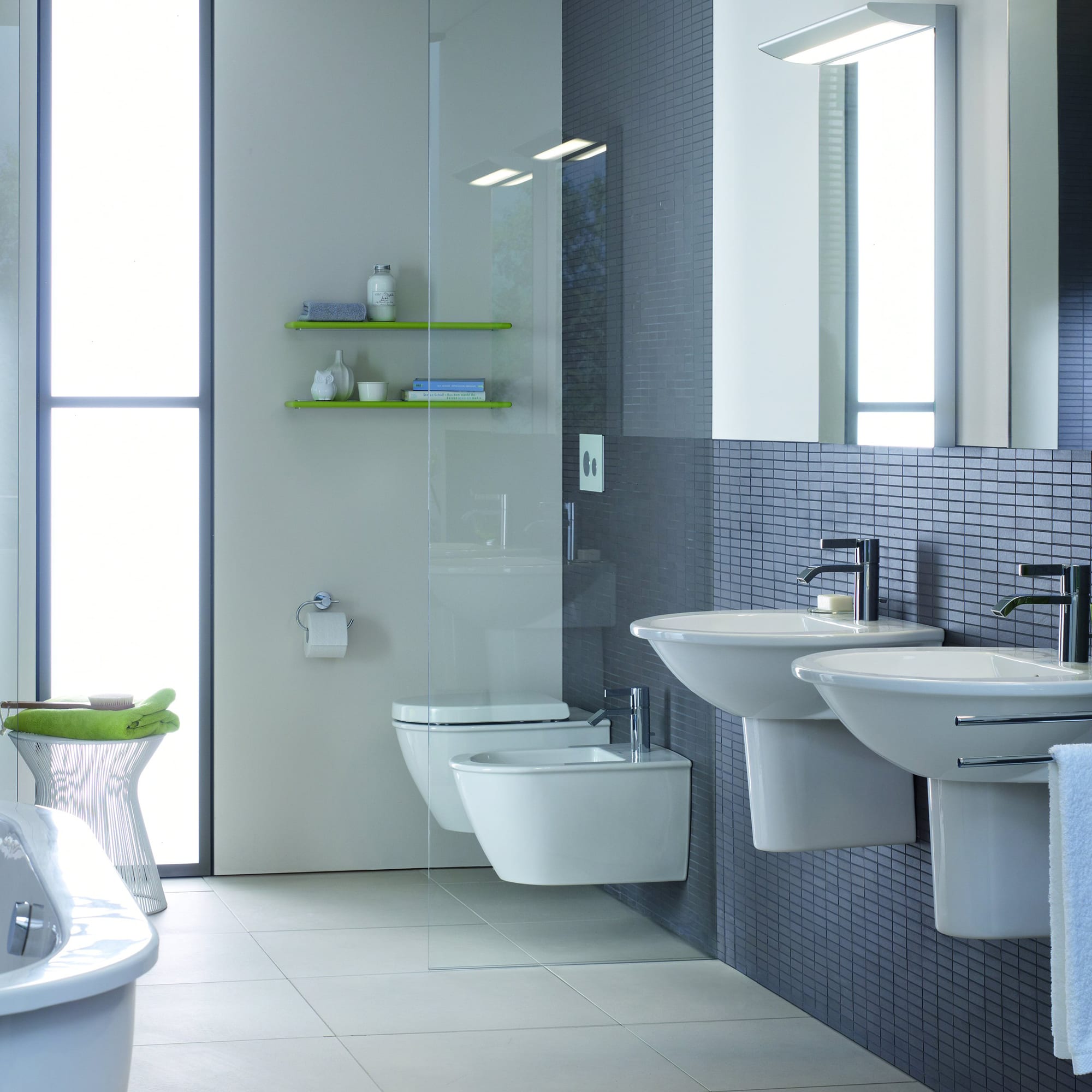 Duravit 2544090092 Darling New Wall Mounted Toilet | QualityBath.com