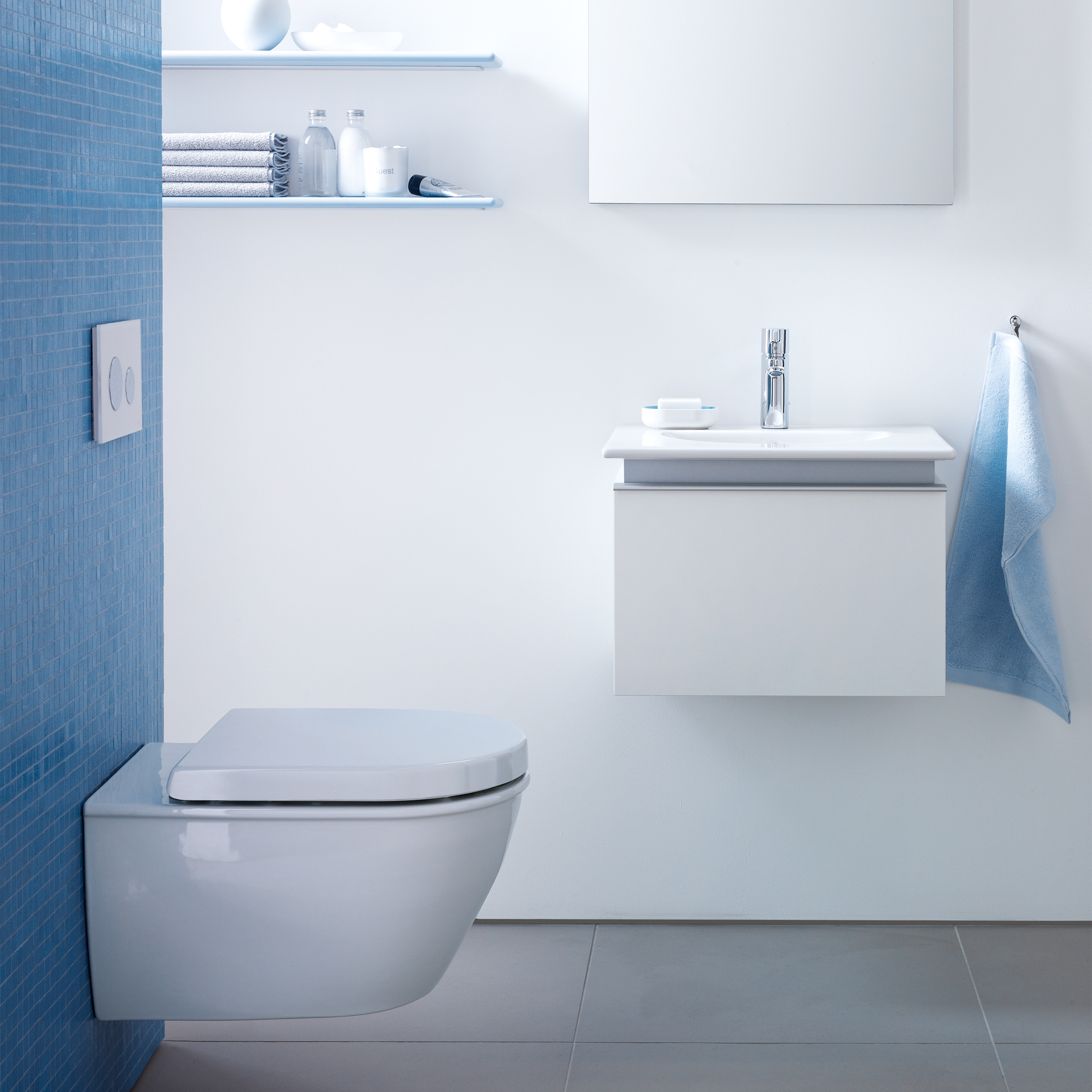 75 Bathroom with a Wall-Mount Toilet Ideas You'll Love - January, 2024