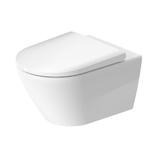 Duravit 257709 D-Neo Wall Mount Rimless Toilet