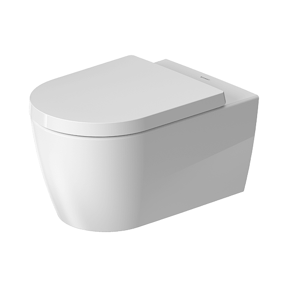 Duravit 257909 Me By Starck Wall Mount Toilet With Hygieneglaze  