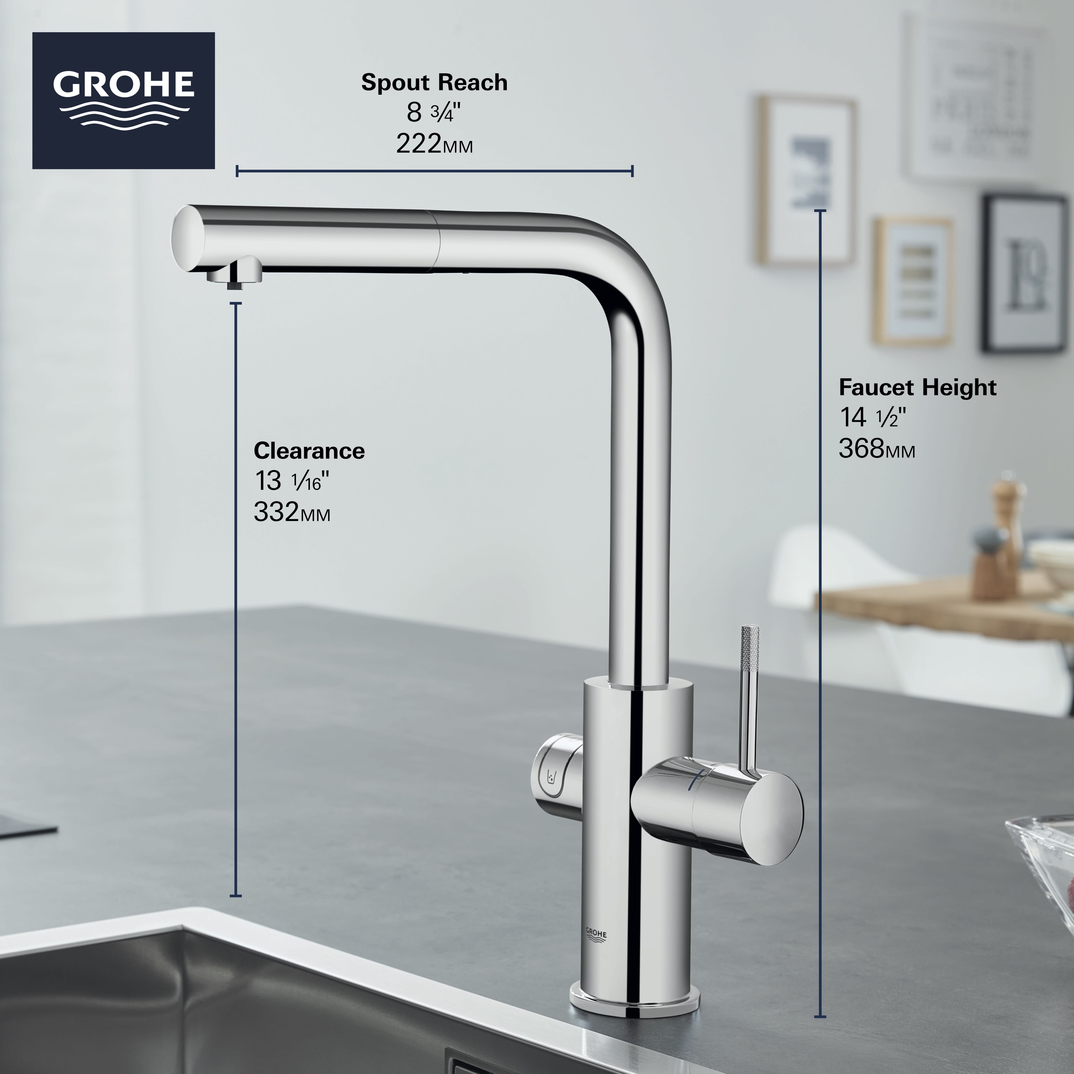 Grohe 31608 Blue Chilled and Sparkling Water System