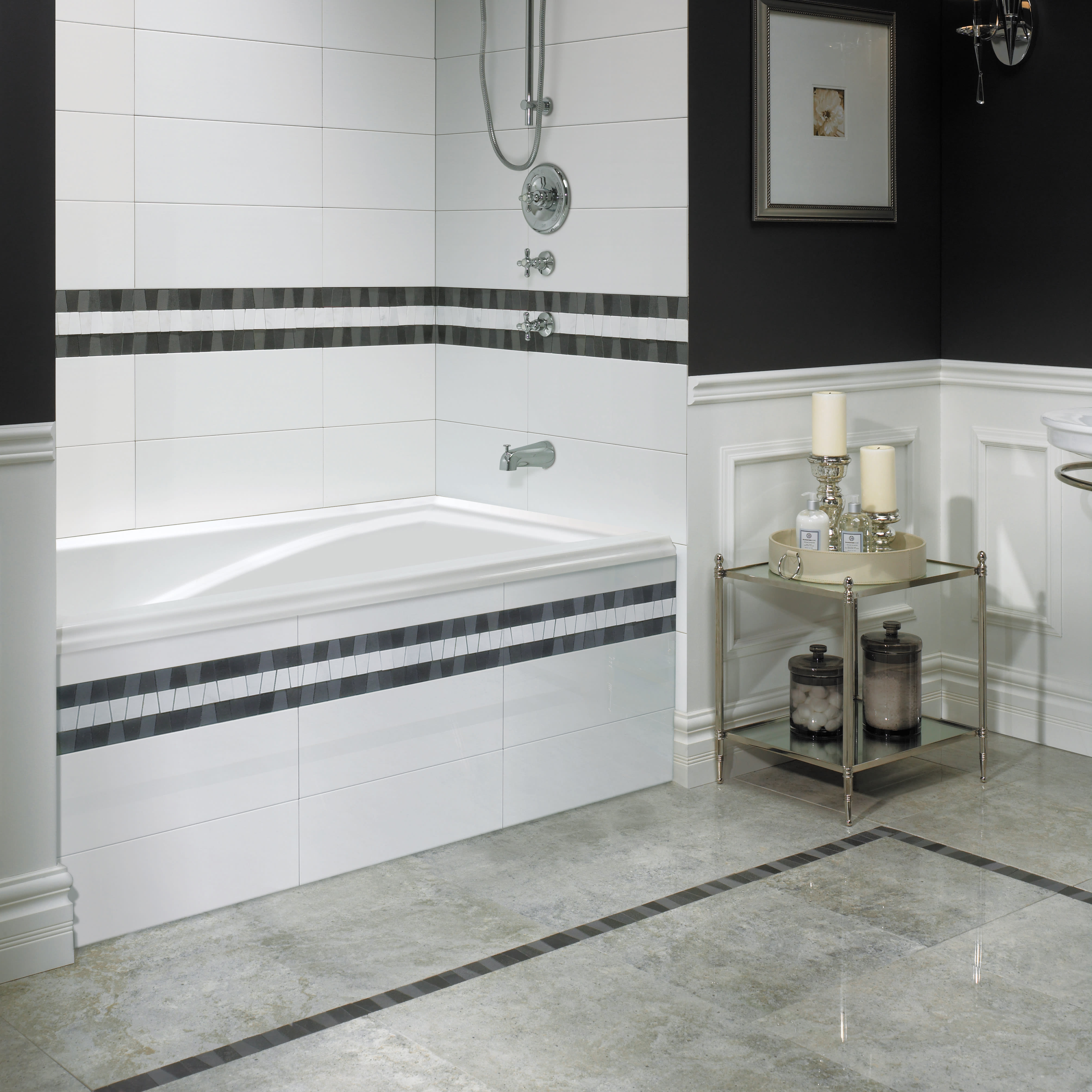 Neptune 220479-E-130-001 Delight 6032 Acrylic Drop-In Whirlpool