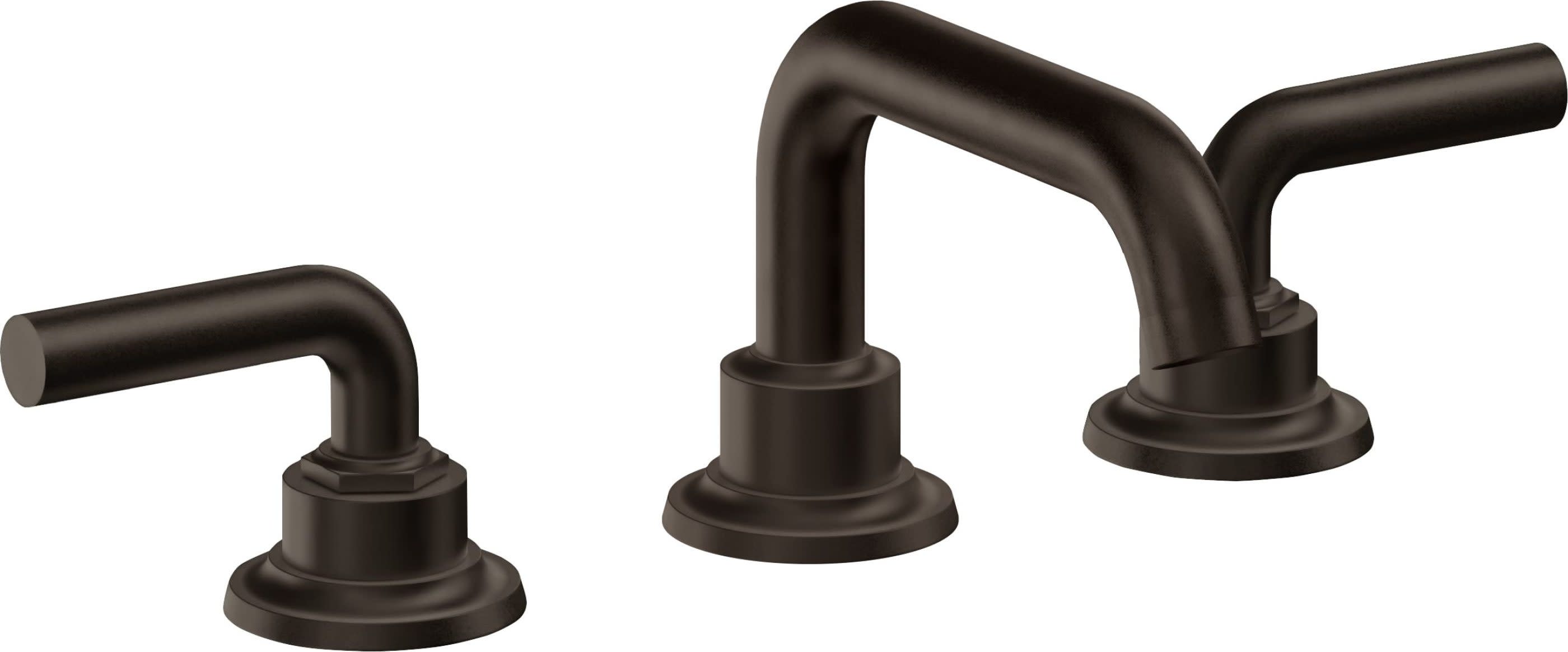 California Faucets Cardiff Double Robe Hook Black - 34-DRH-BLK