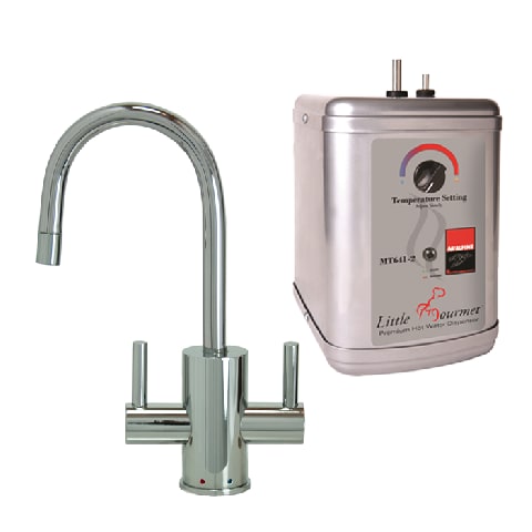 Mountain Plumbing MT1841DIY-NL Hot & Cold Water Faucet With Hot 