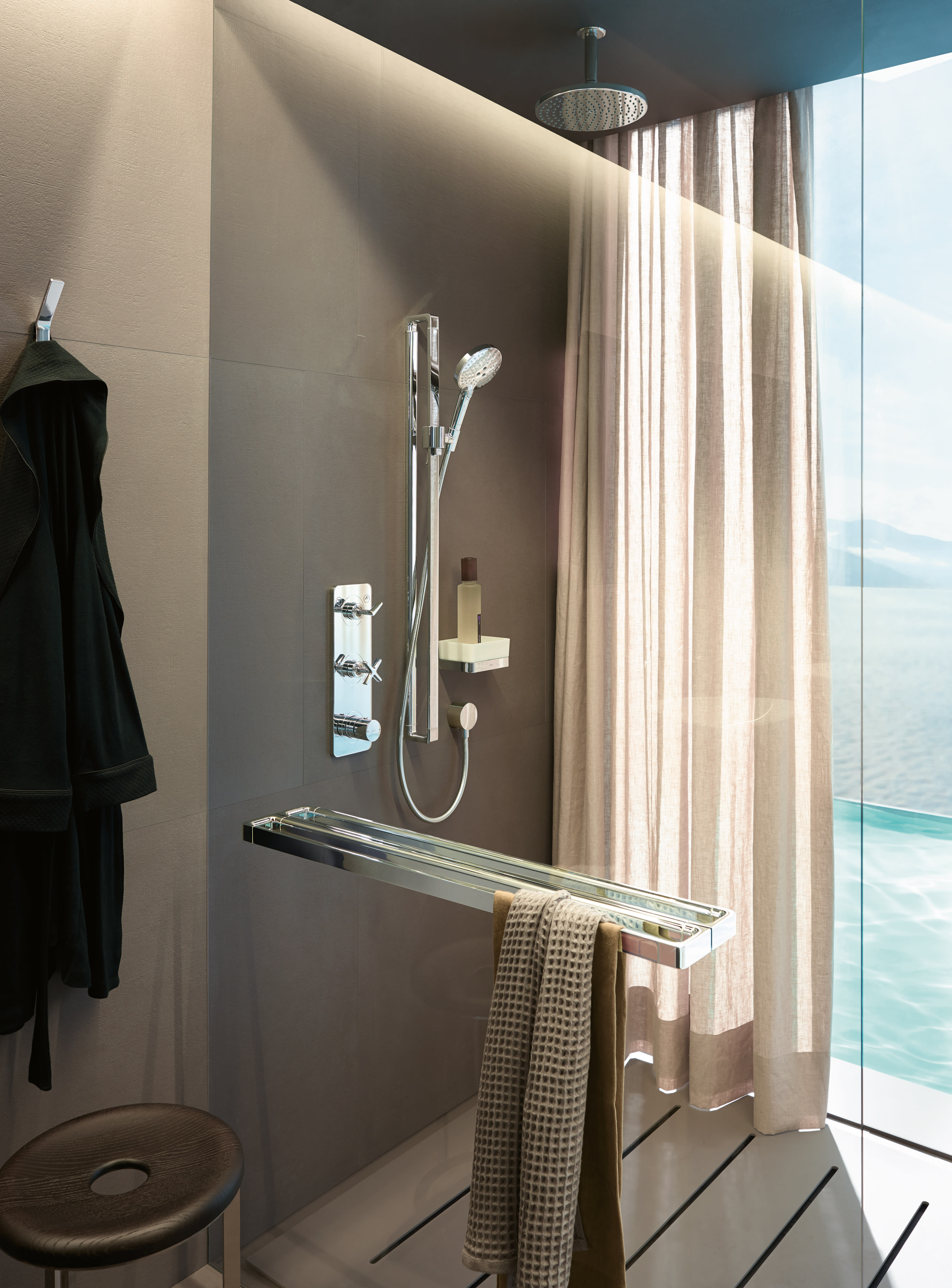 スローブ　イエナ AXOR ShowerSolutions Shower mixers: 2 functions, Chrome