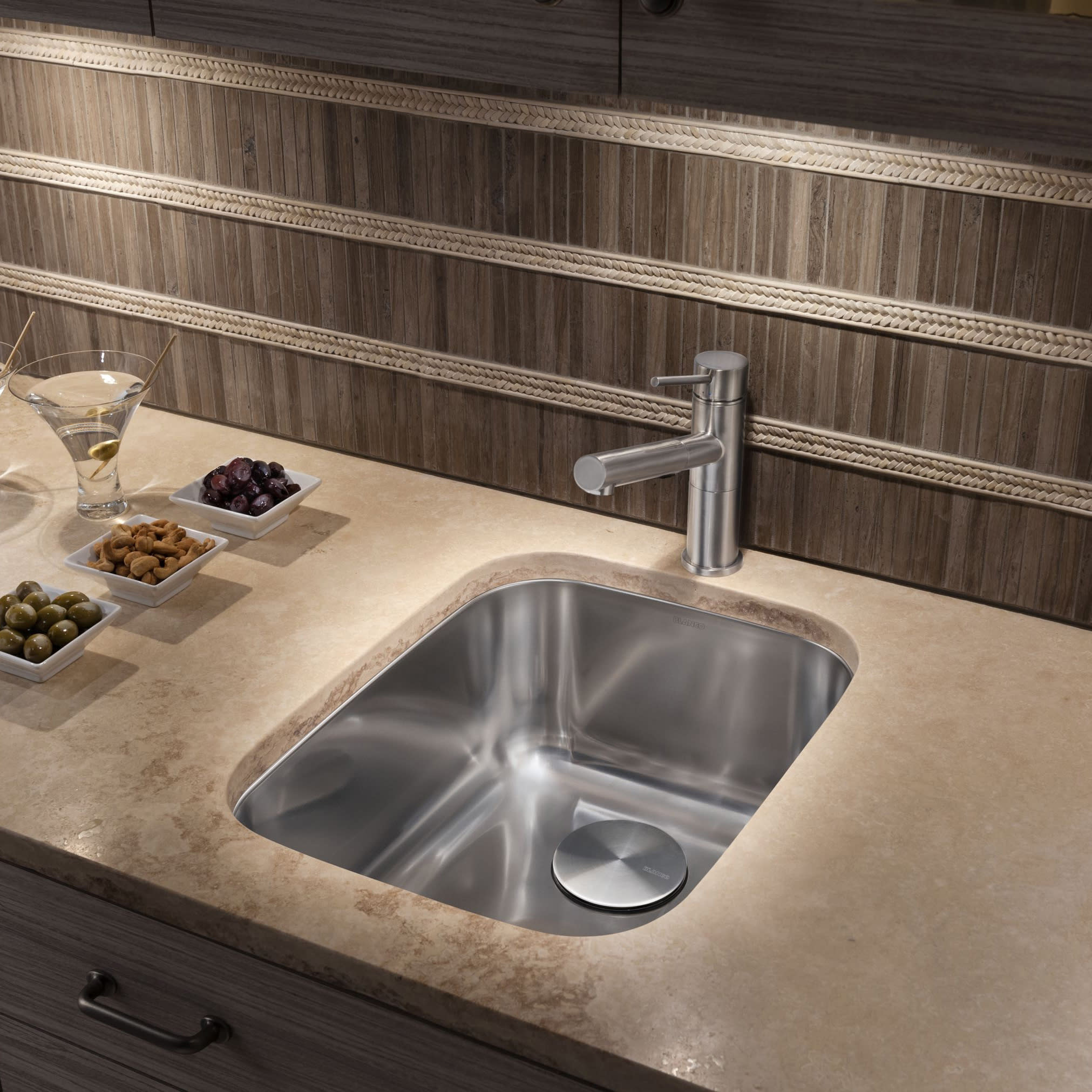 Blanco 441401 Alta Pullout Kitchen Faucet With Dual Spray