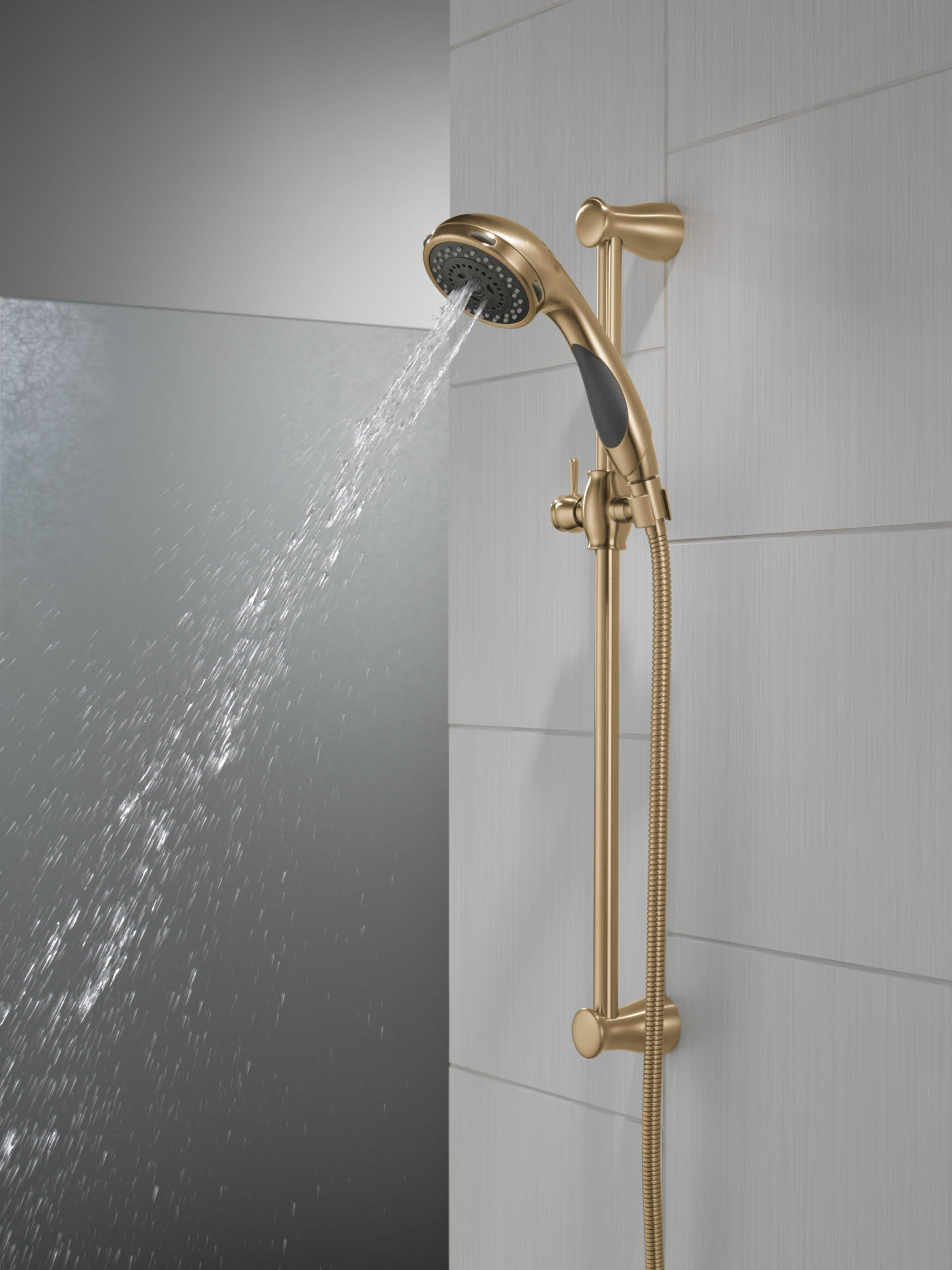 Delta 57014 Hand shops Shower Package with Touch Clean Technology - Chrome