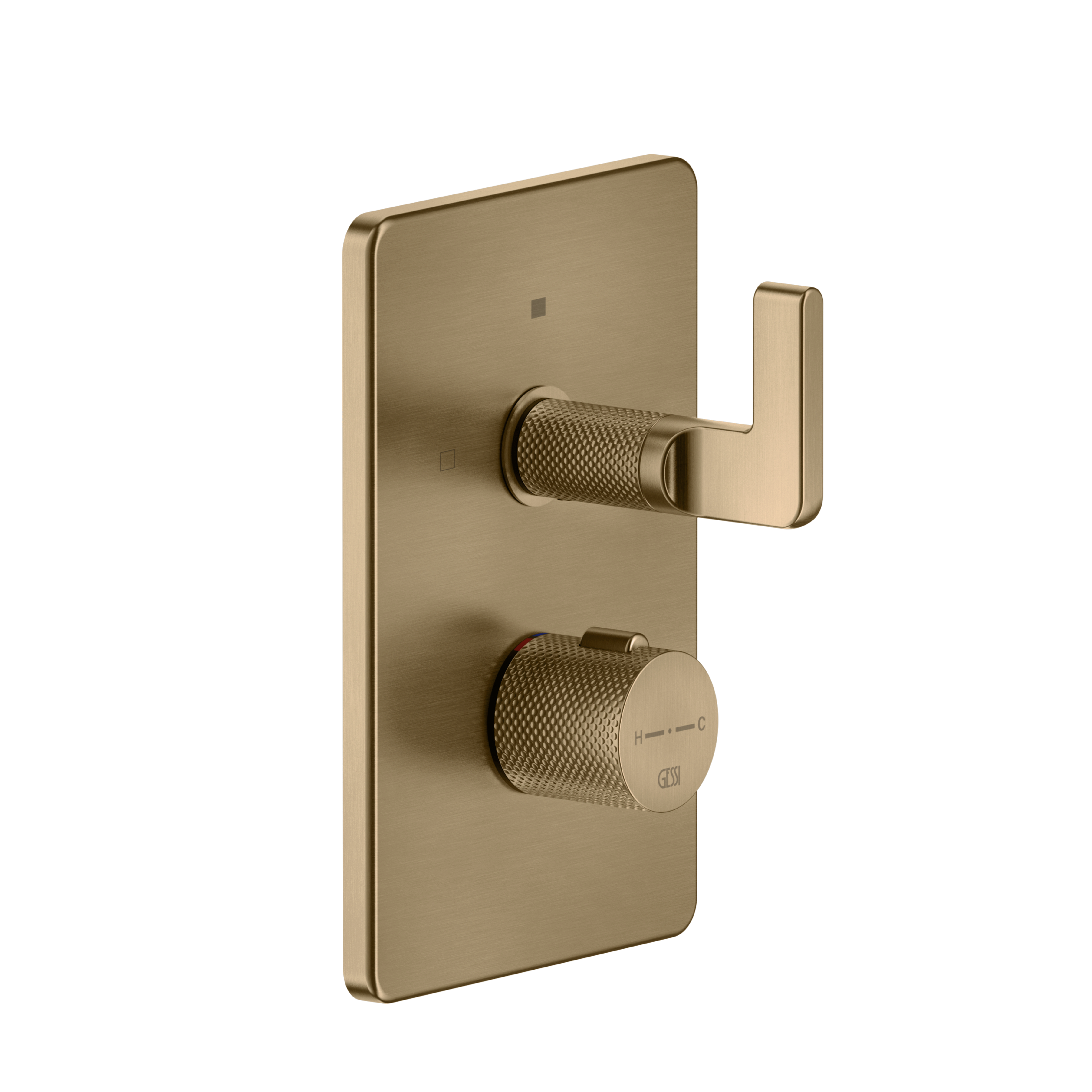 Gessi 58134 Inciso 2-Way Thermostatic Diverter And Volume Control