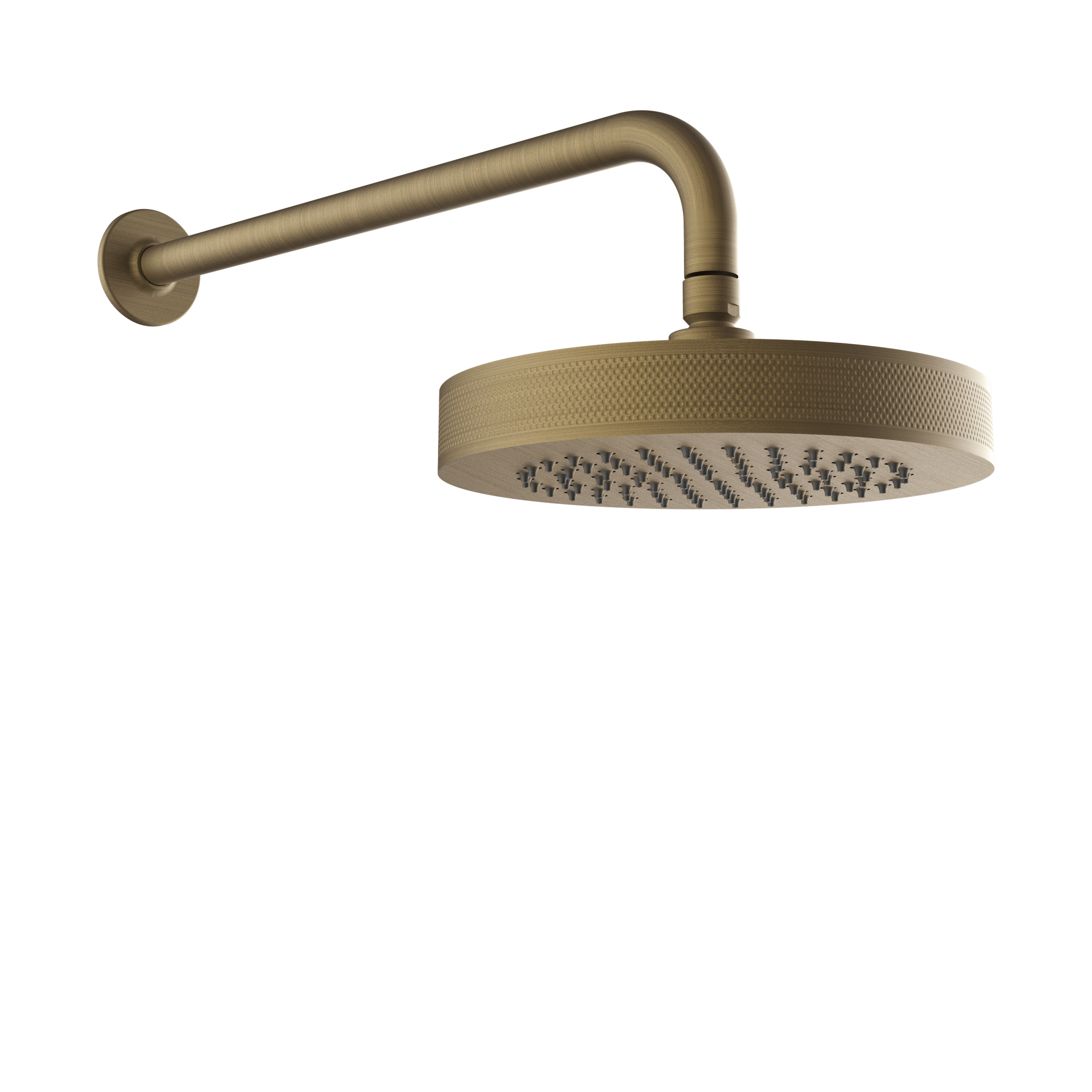 【SISANDI】 MIES BRAZILIAN rain shower Veken Shower Head, 10'' All Metal Rain Shower Heads with