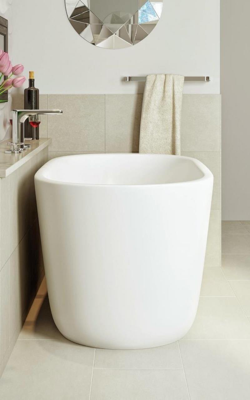 Aquatica Lillian Mini Freestanding DurateX™ Bathtub