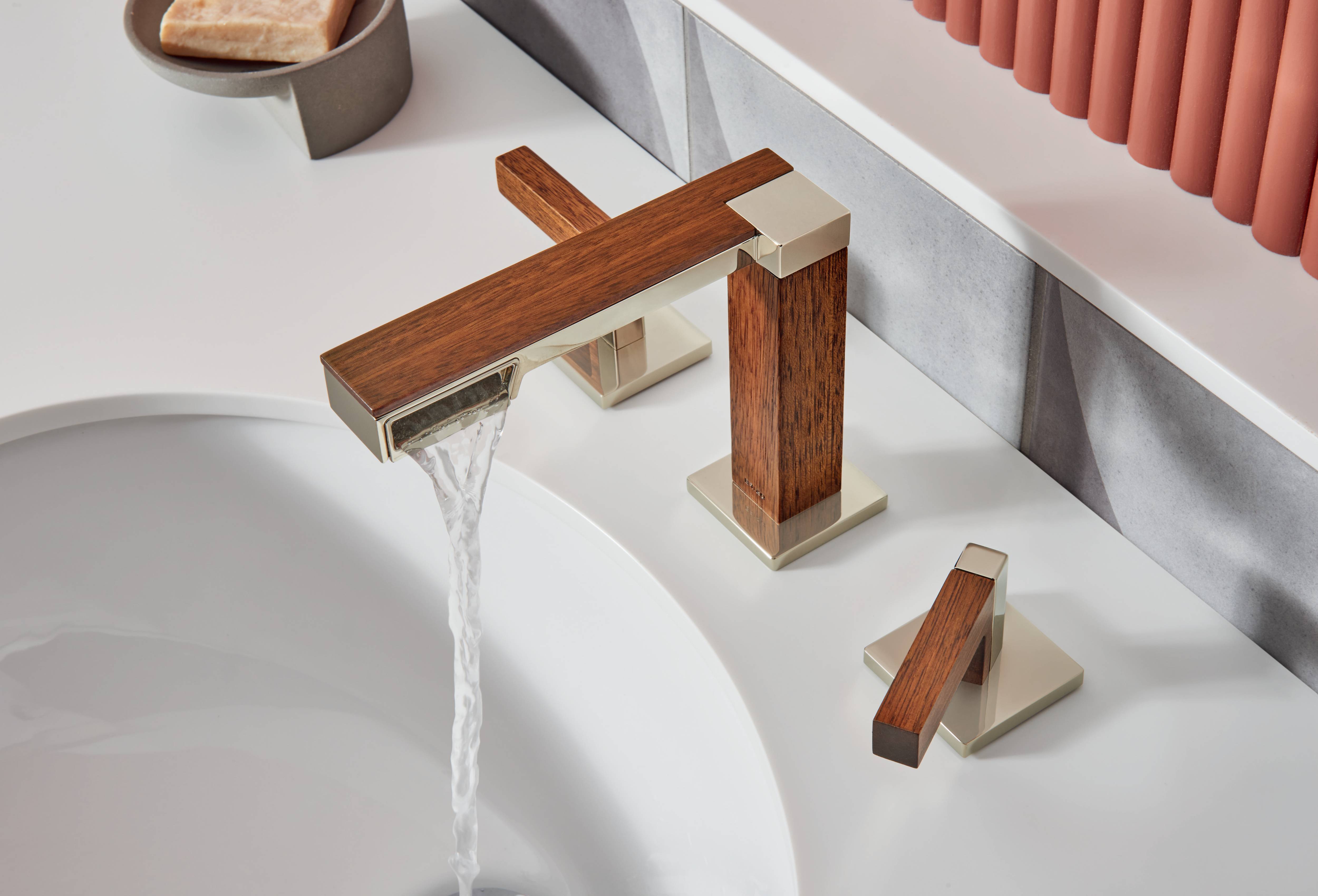 Brizo 65322LF Frank Lloyd Wright Bathroom Faucet- Less Handles